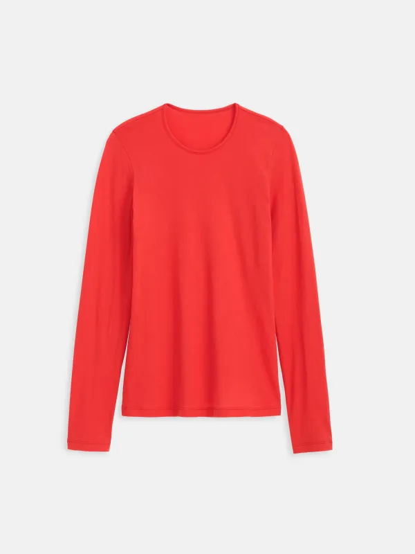 Airspun Tee In Cotton sold by Alex Mill