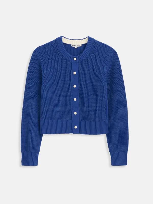 Greene St Cardigan In Cotton made by Alex Mill