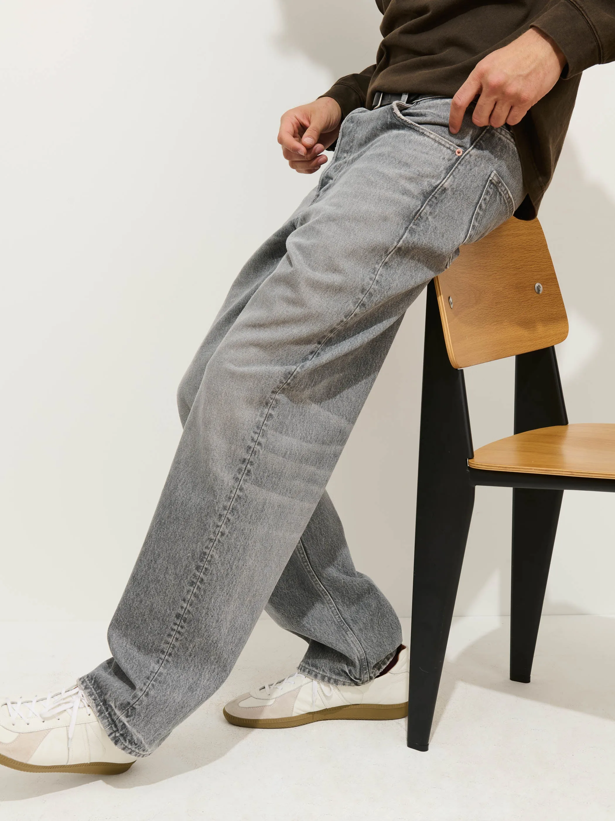 AM Relaxed Straight 5 Pocket Jean sold by Alex Mill product image thumbnail 5