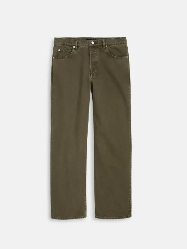 AM Relaxed Straight 5 Pocket Jean sold by Alex Mill