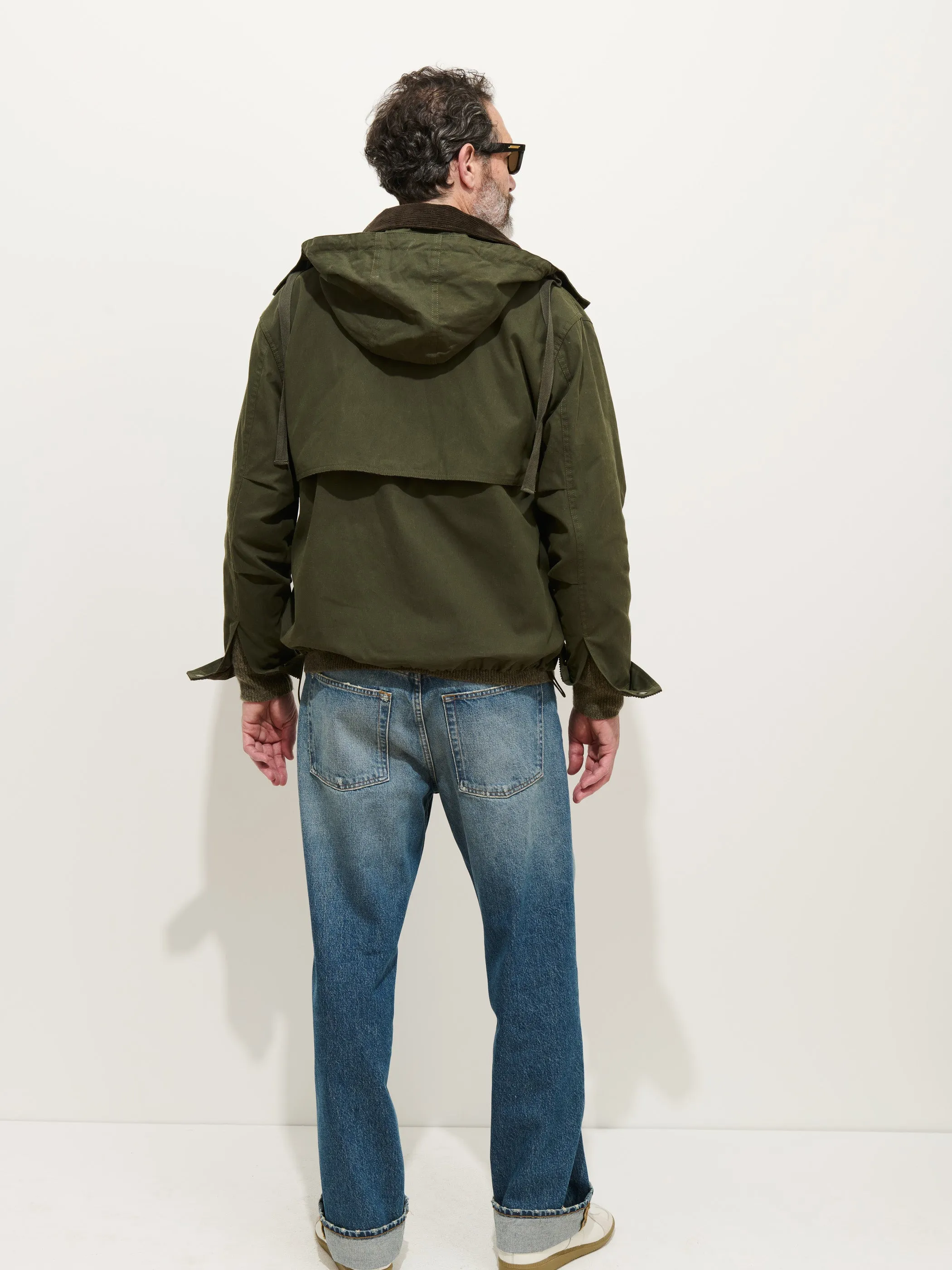 Highland Utility Jacket In Waxed Cotton sold by Alex Mill product image thumbnail 3
