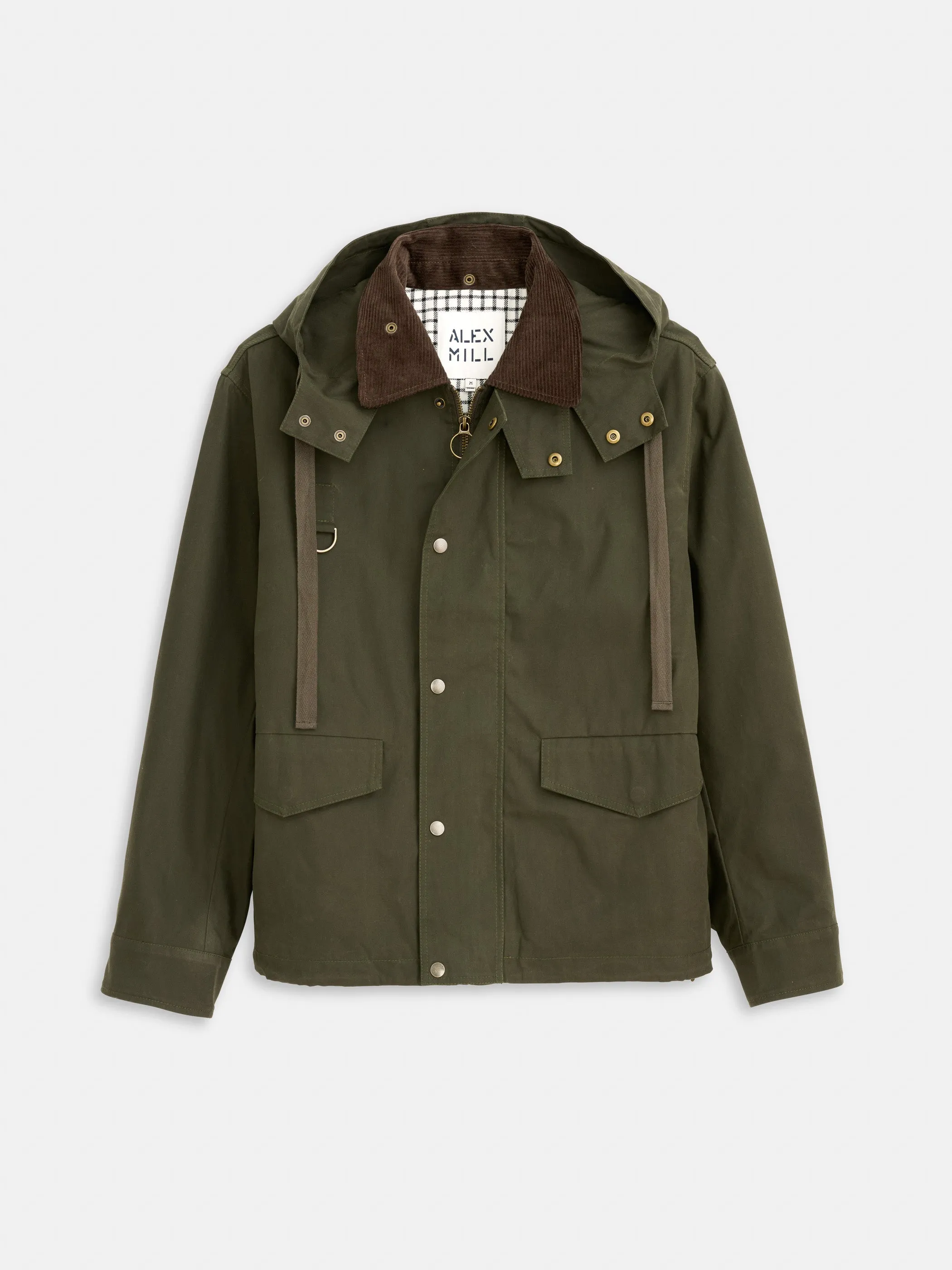 Highland Utility Jacket In Waxed Cotton sold by Alex Mill