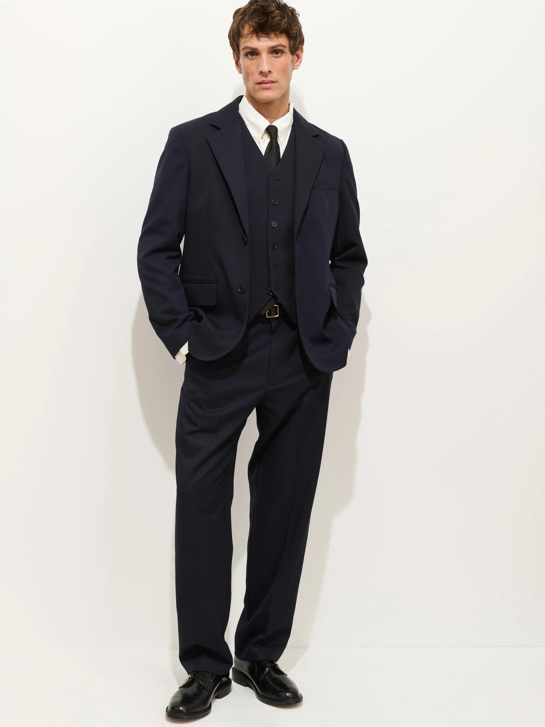 Cooper Trouser In Italian Wool sold by Alex Mill product image thumbnail 3