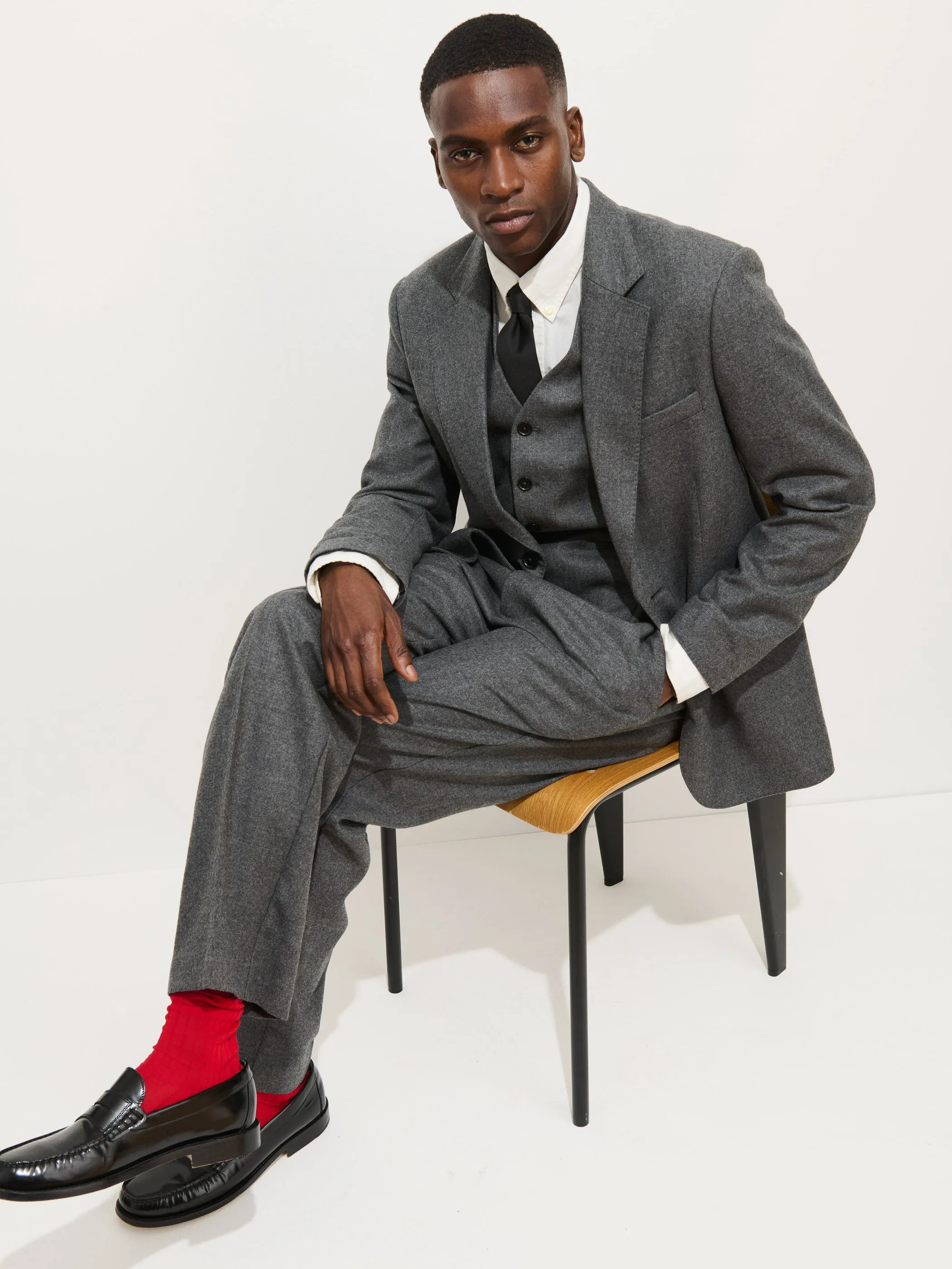 Cooper Blazer In Italian Wool sold by Alex Mill product image thumbnail 3