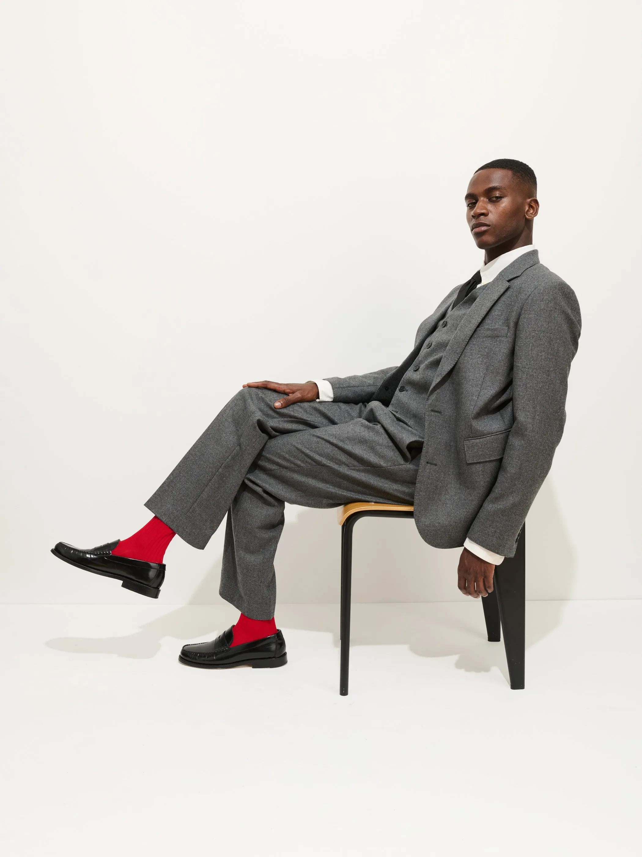 Cooper Trouser In Italian Wool sold by Alex Mill product image thumbnail 4