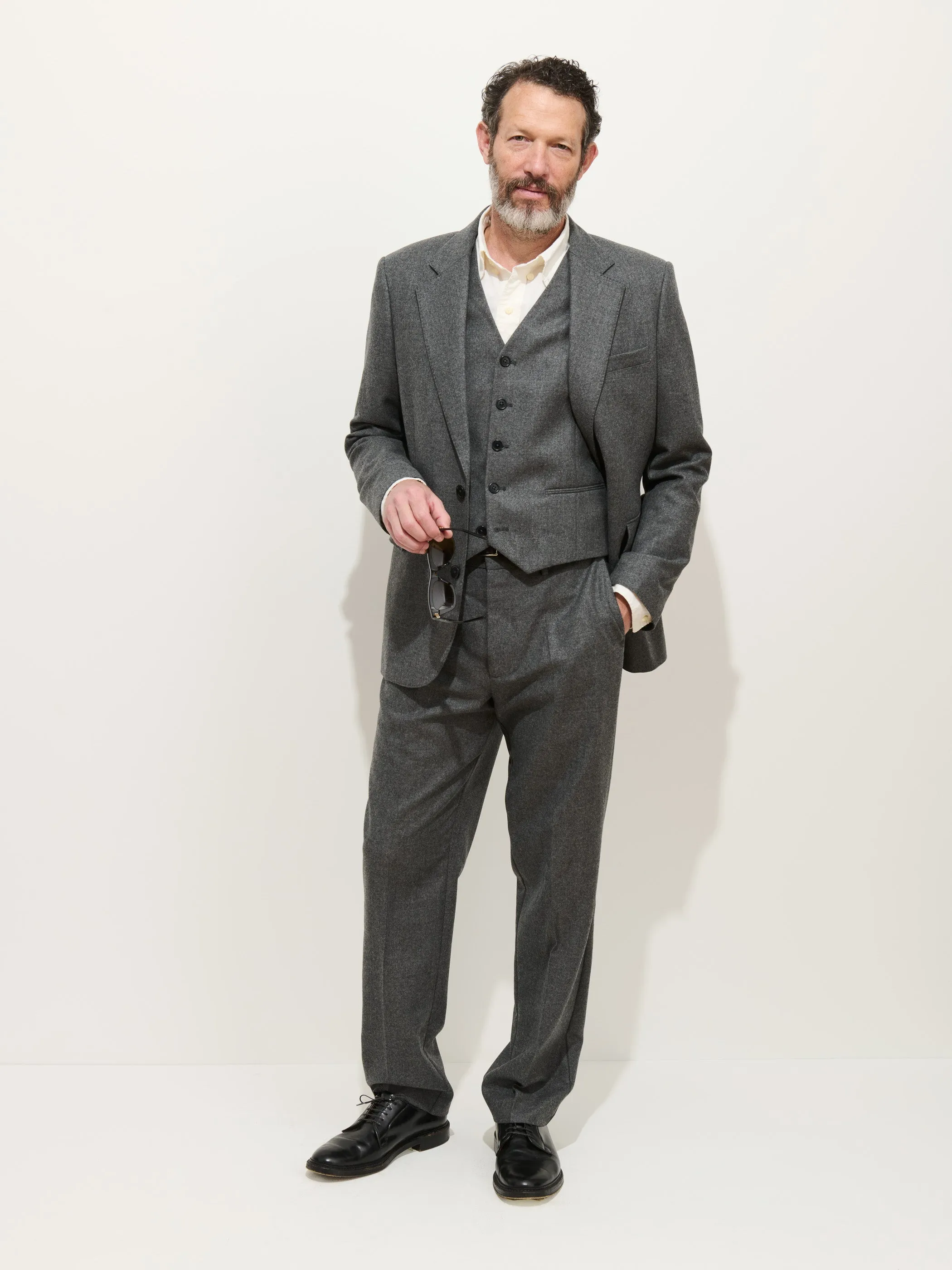 Cooper Trouser In Italian Wool sold by Alex Mill product image thumbnail 3