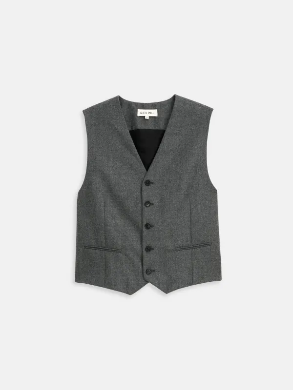 Cooper Vest In Italian Wool sold by Alex Mill