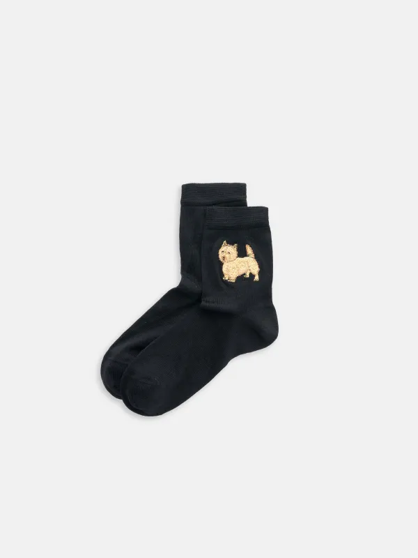 Maria La Rosa Doggy Socks sold by Alex Mill