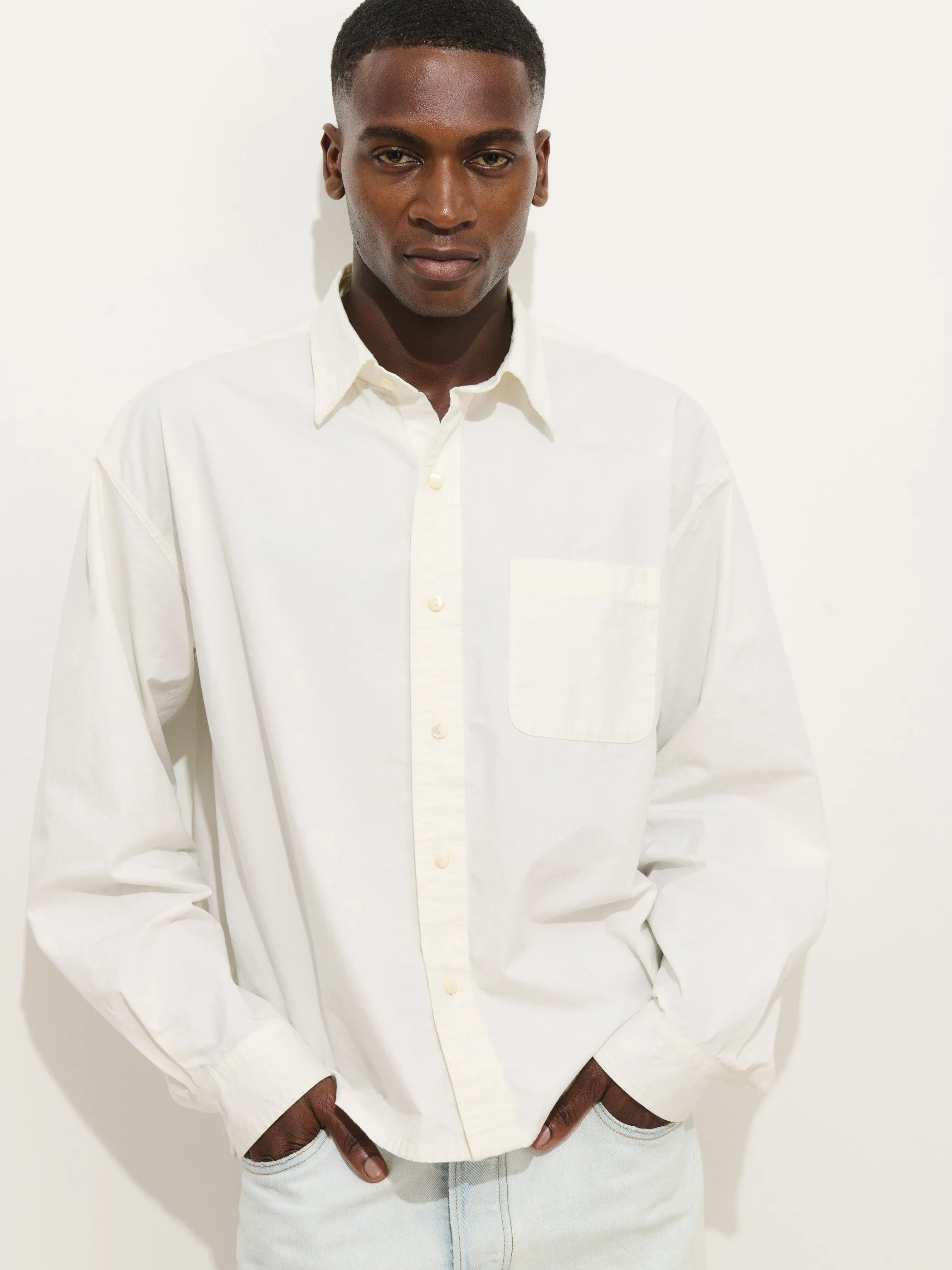 Franklin St Shirt In Cotton sold by Alex Mill product image thumbnail 2