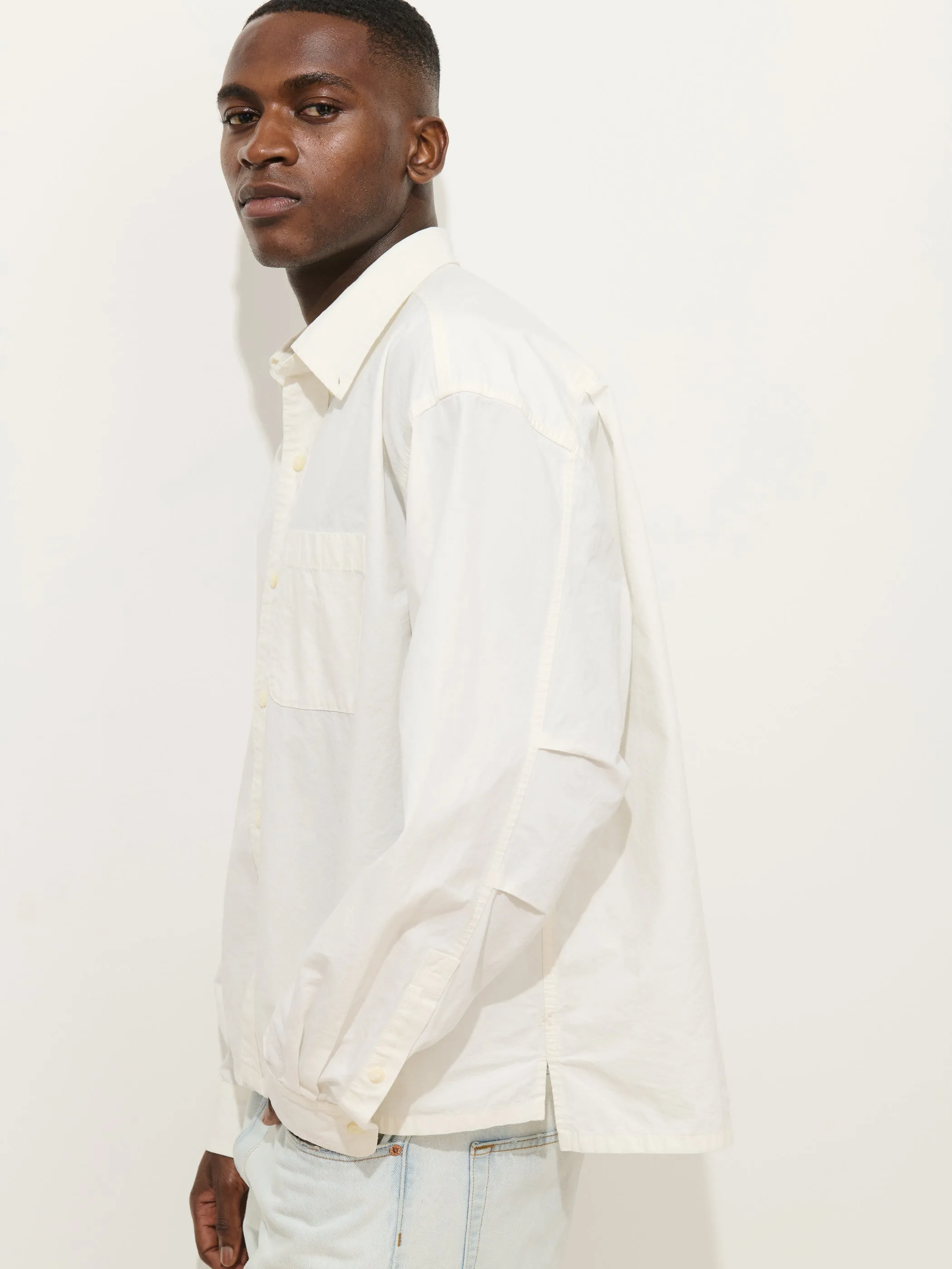 Franklin St Shirt In Cotton sold by Alex Mill product image thumbnail 4