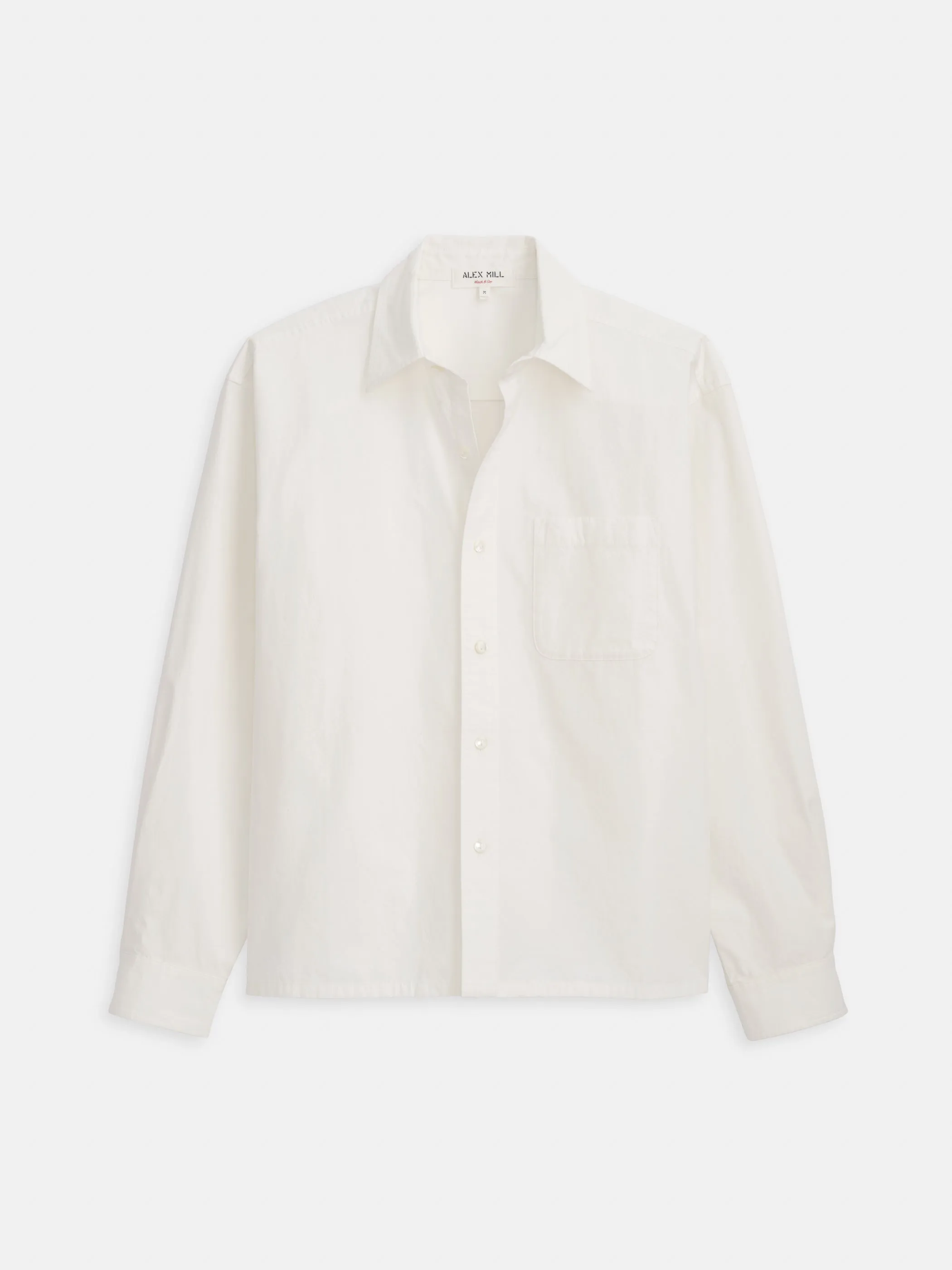 Franklin St Shirt In Cotton sold by Alex Mill