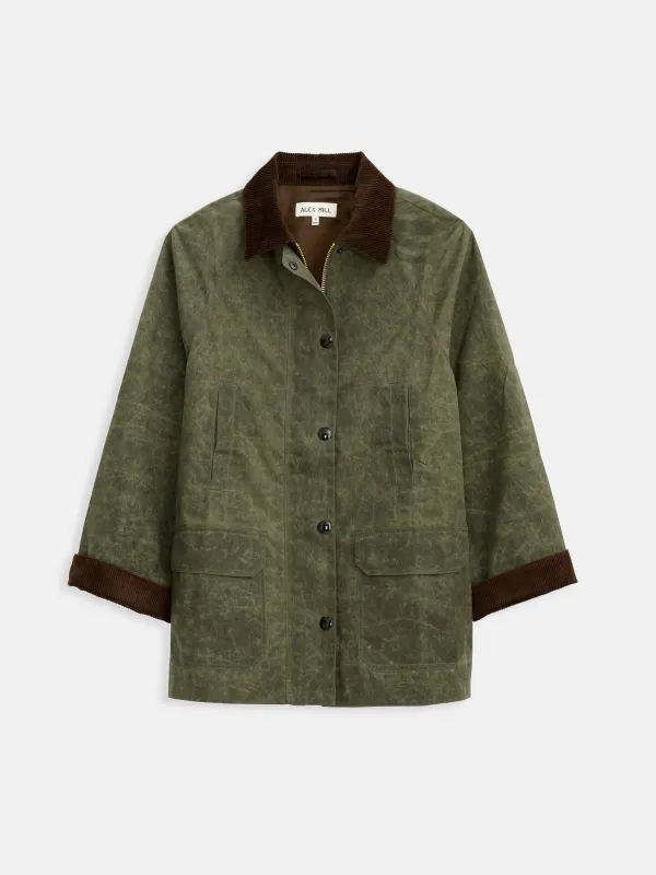 Chiltern Street Jacket In Waxed Cotton sold by Alex Mill