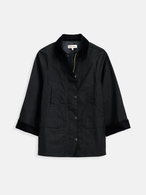 Chiltern Street Jacket In Waxed Cotton sold by Alex Mill