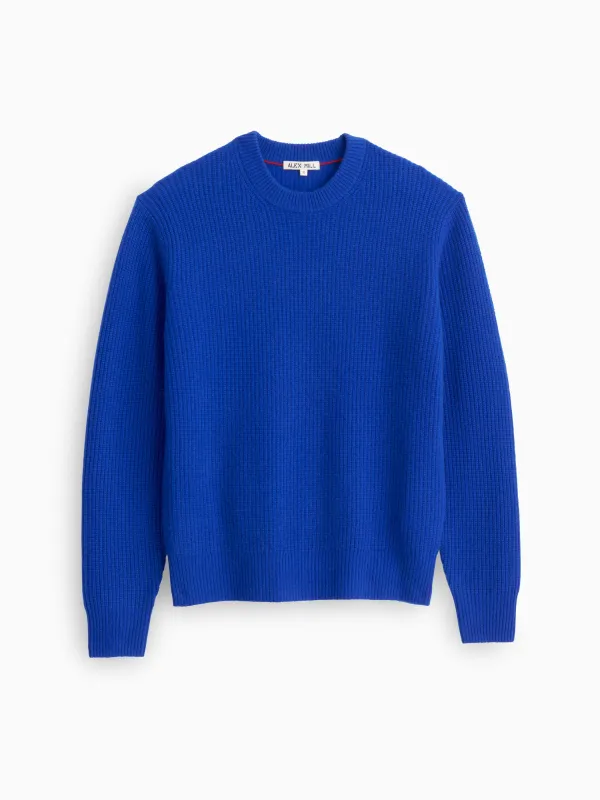 Jordan Sweater In Washed Cashmere sold by Alex Mill
