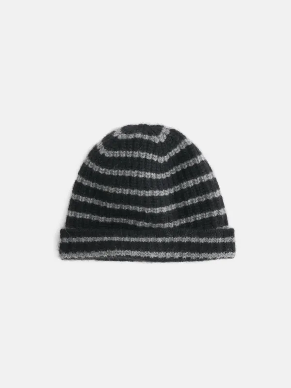 Striped Cashmere Beanie sold by Alex Mill