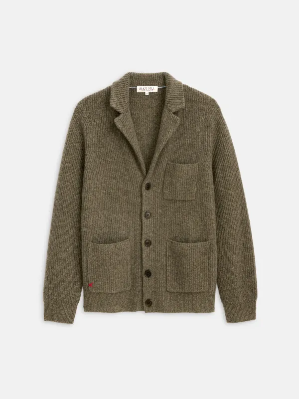 Mitchell Cardigan In Washed Cashmere sold by Alex Mill