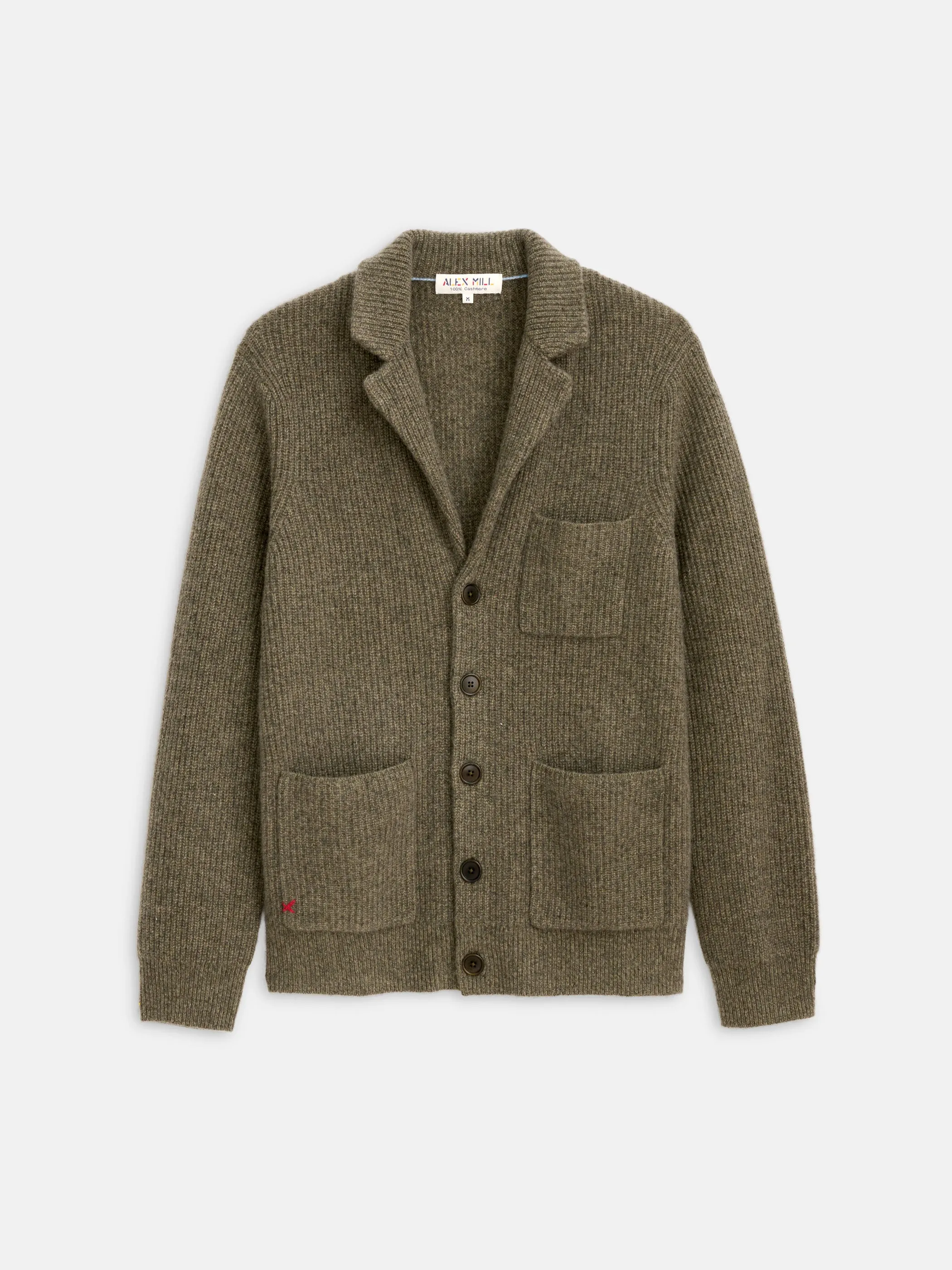 Mitchell Cardigan In Washed Cashmere sold by Alex Mill