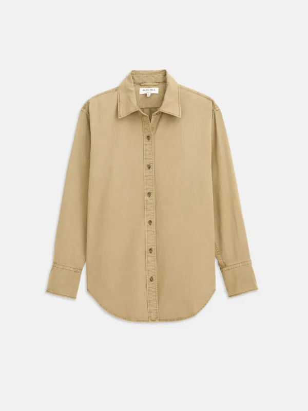 Mercer Shirt In Twill sold by Alex Mill