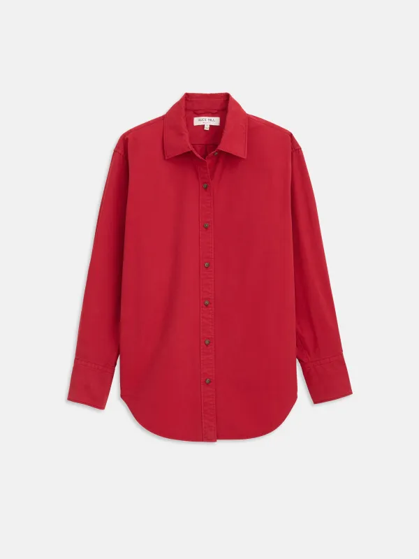 Mercer Shirt In Twill sold by Alex Mill