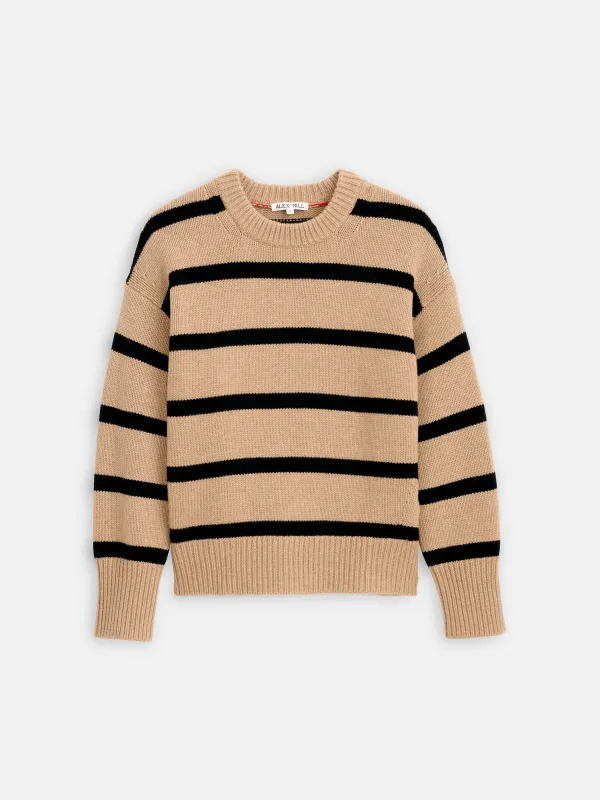 Striped Nottinghill Sweater sold by Alex Mill
