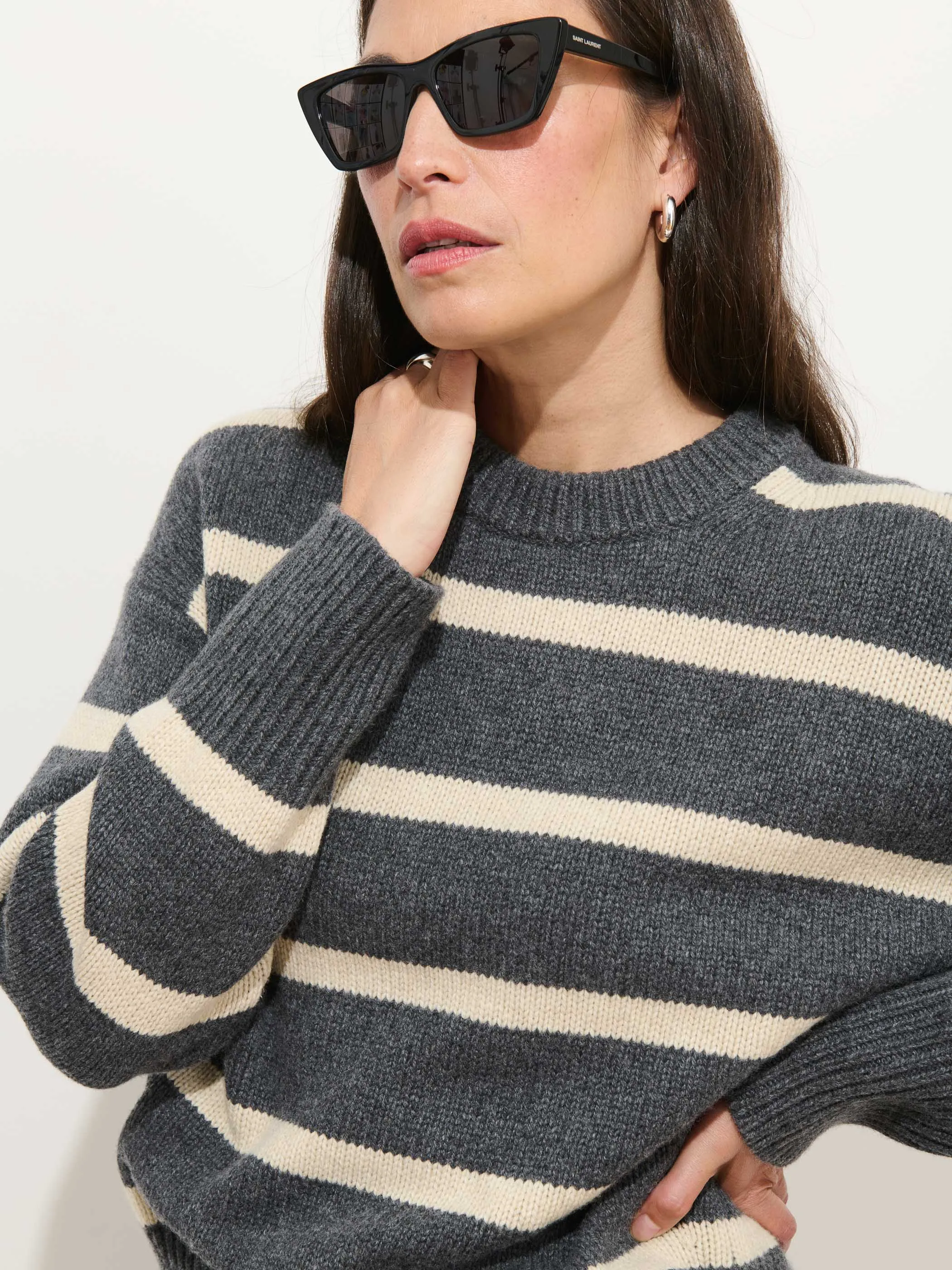 Striped Nottinghill Sweater sold by Alex Mill product image thumbnail 2