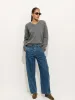 Rowan V-Neck Sweater In Cashmere sold by Alex Mill