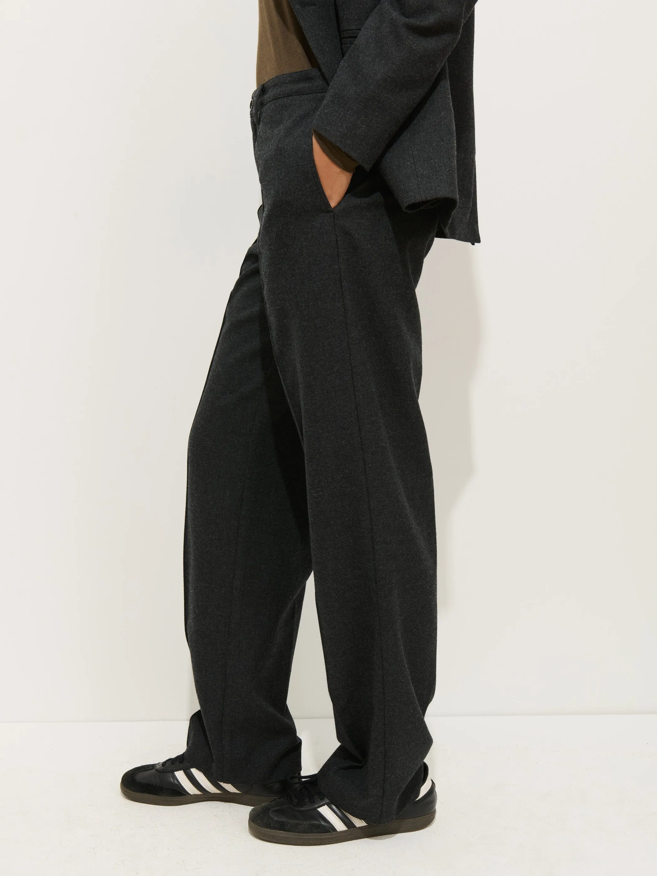 Soho Trouser In Wool sold by Alex Mill product image thumbnail 4