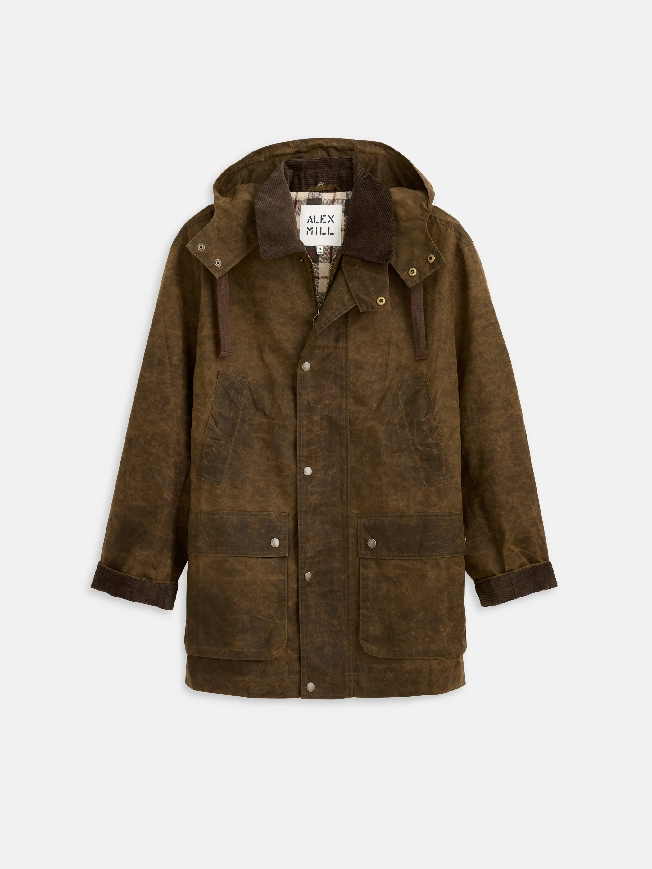 Regent Jacket In Waxed Cotton sold by Alex Mill