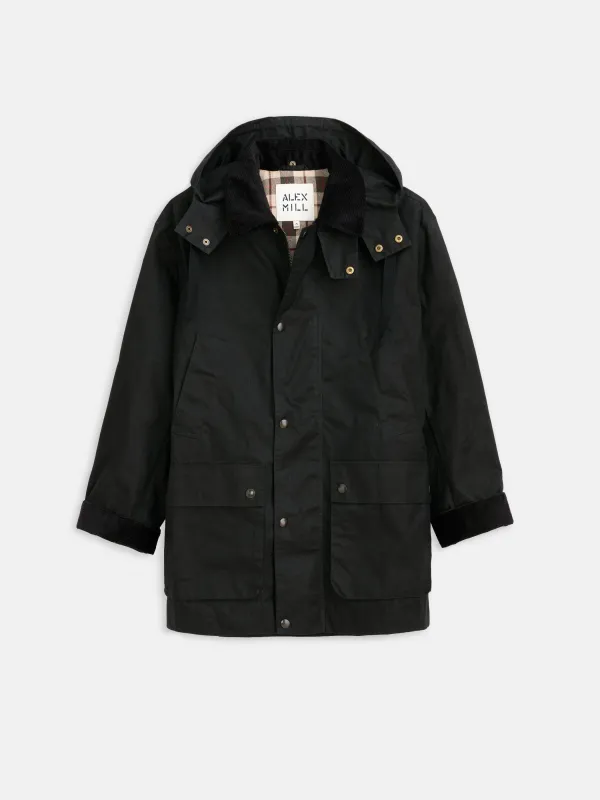 Sutherland Jacket In Waxed Cotton sold by Alex Mill