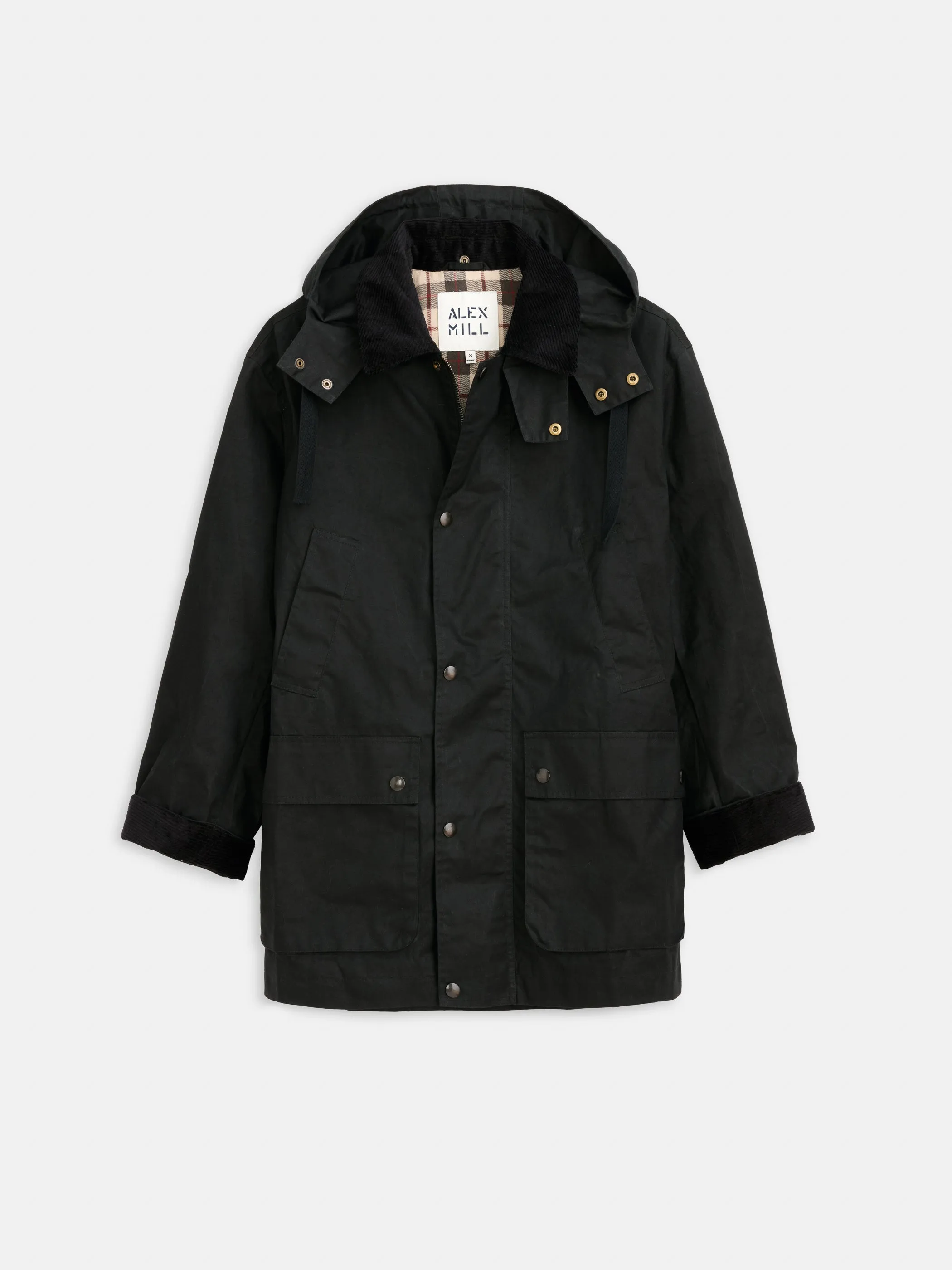 Regent Jacket In Waxed Cotton sold by Alex Mill