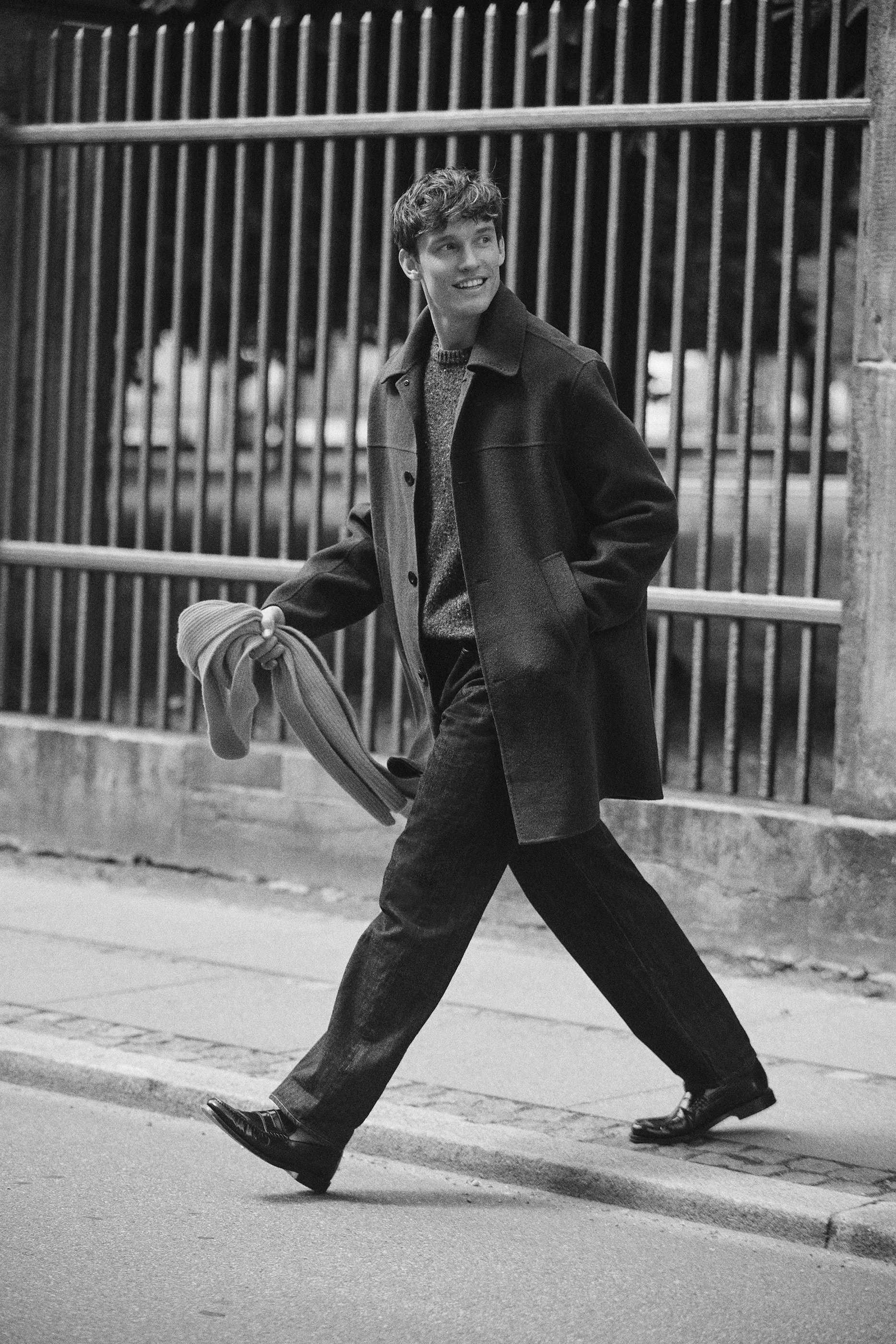 Jacob Coat in Wool sold by Alex Mill product image thumbnail 4