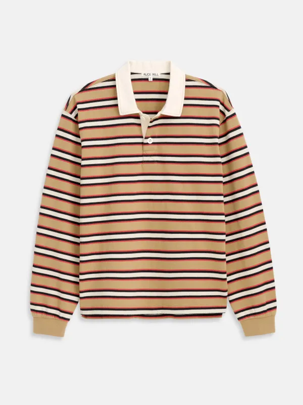 Rugby Striped Shirt In Cotton Jersey sold by Alex Mill