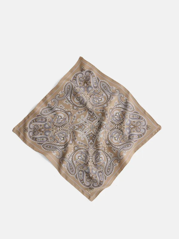 Paisley Scarf In Silk sold by Alex Mill