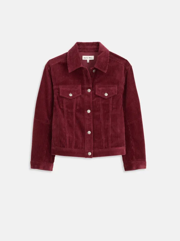 Camden Rider Jacket In Corduroy sold by Alex Mill