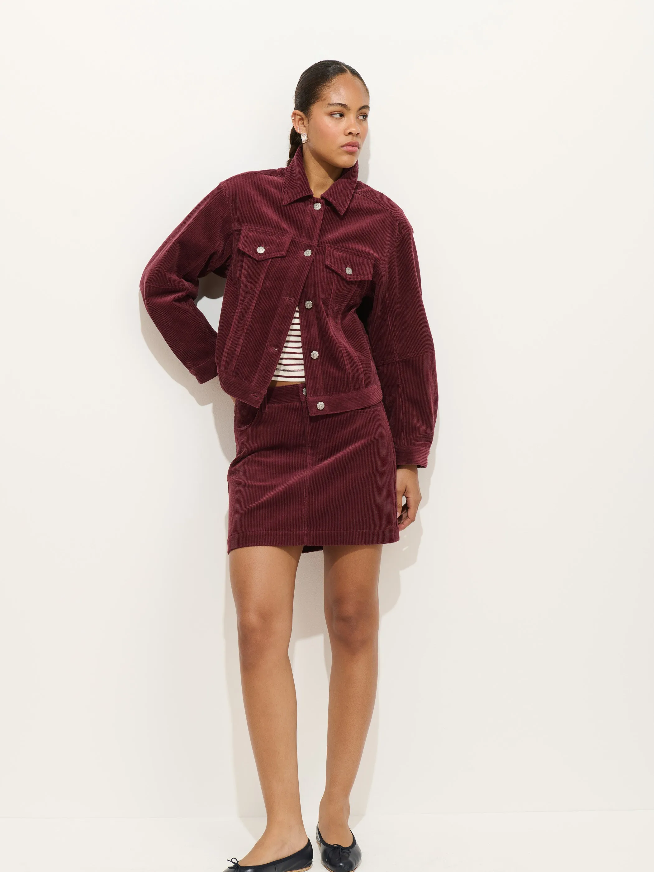 Camden Rider Jacket In Corduroy sold by Alex Mill product image thumbnail 5