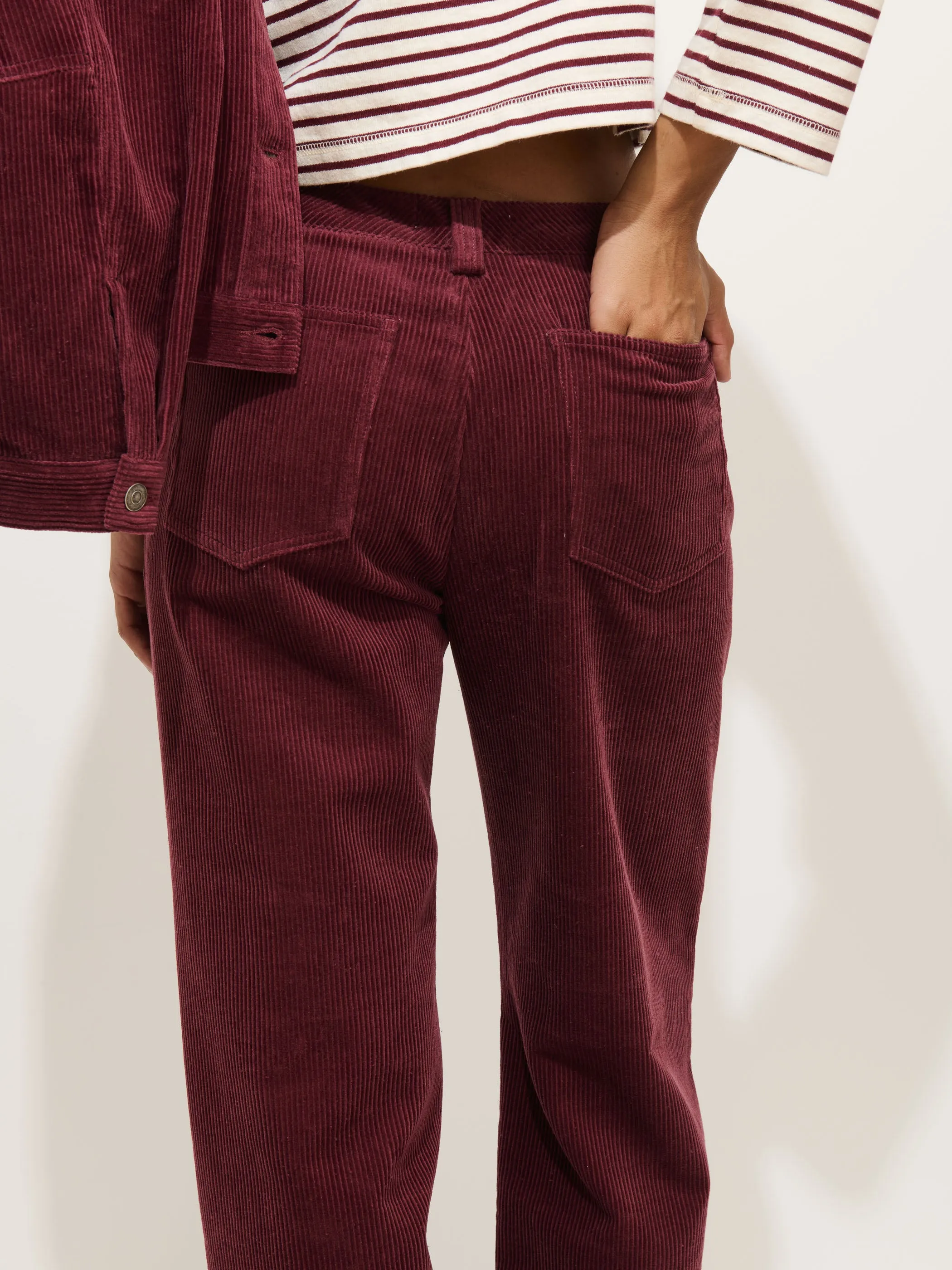 Camden Pant In Corduroy sold by Alex Mill product image thumbnail 5