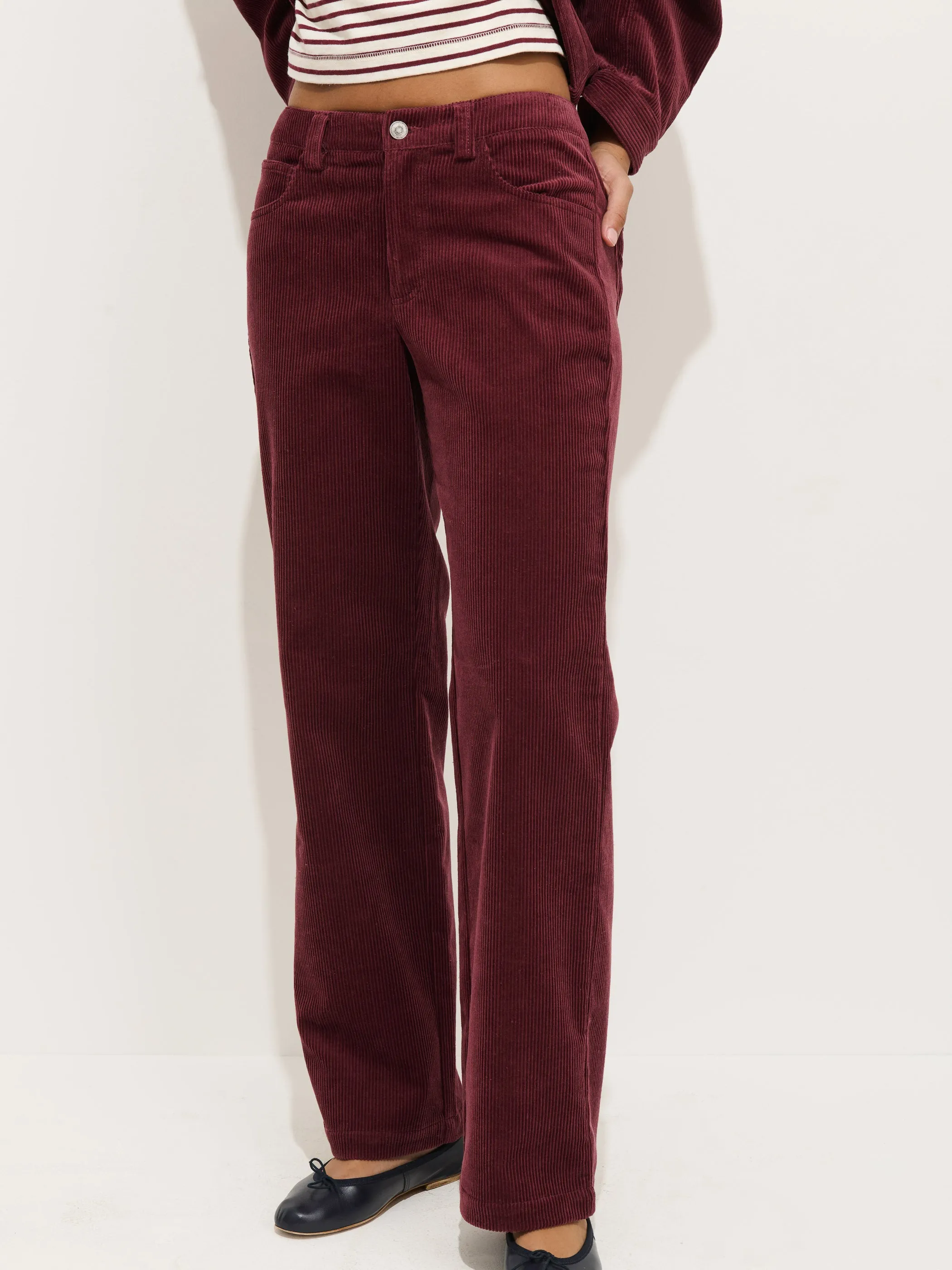 Camden Pant In Corduroy sold by Alex Mill product image thumbnail 3