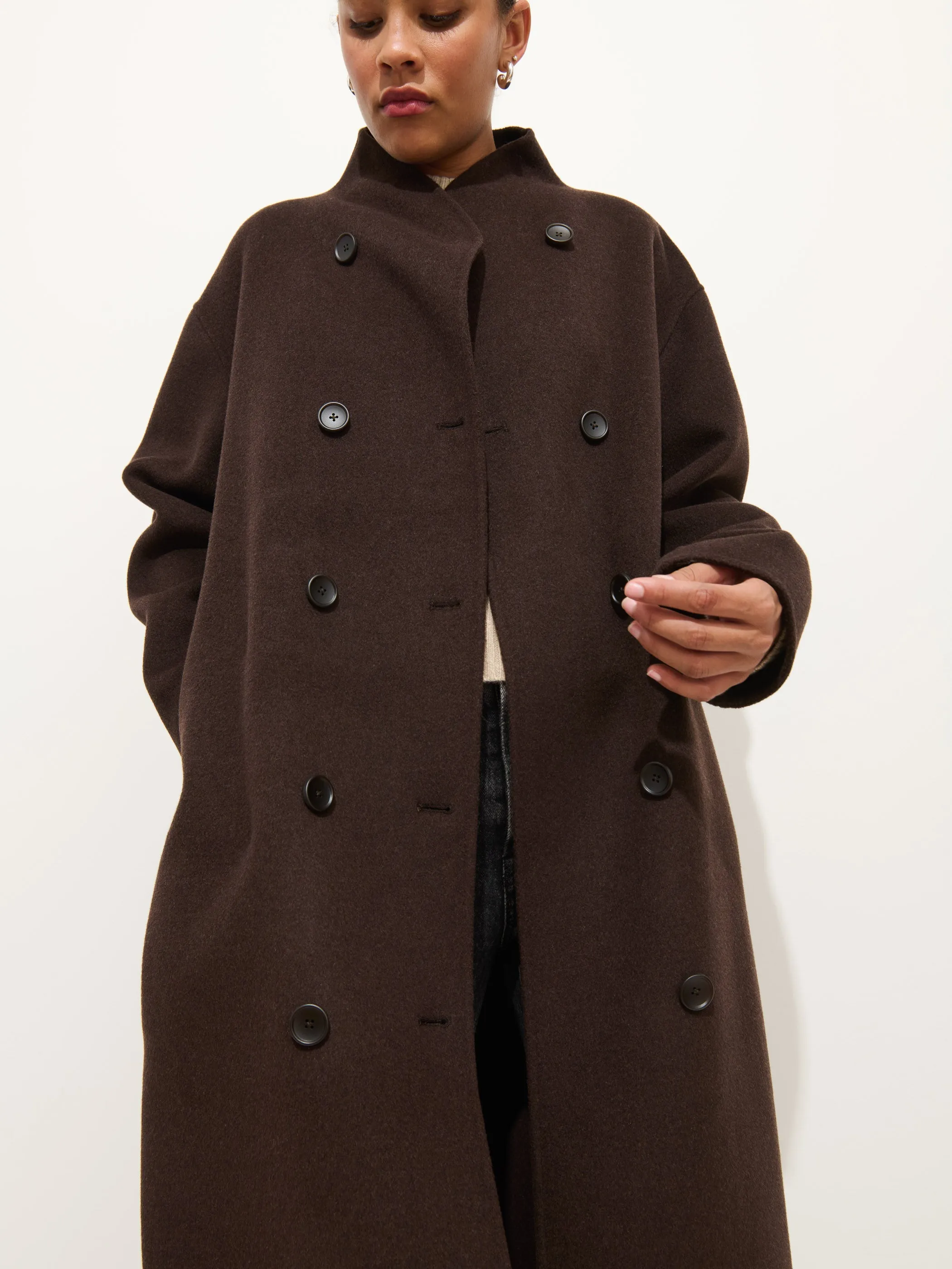 Long Sophia Coat sold by Alex Mill product image thumbnail 5