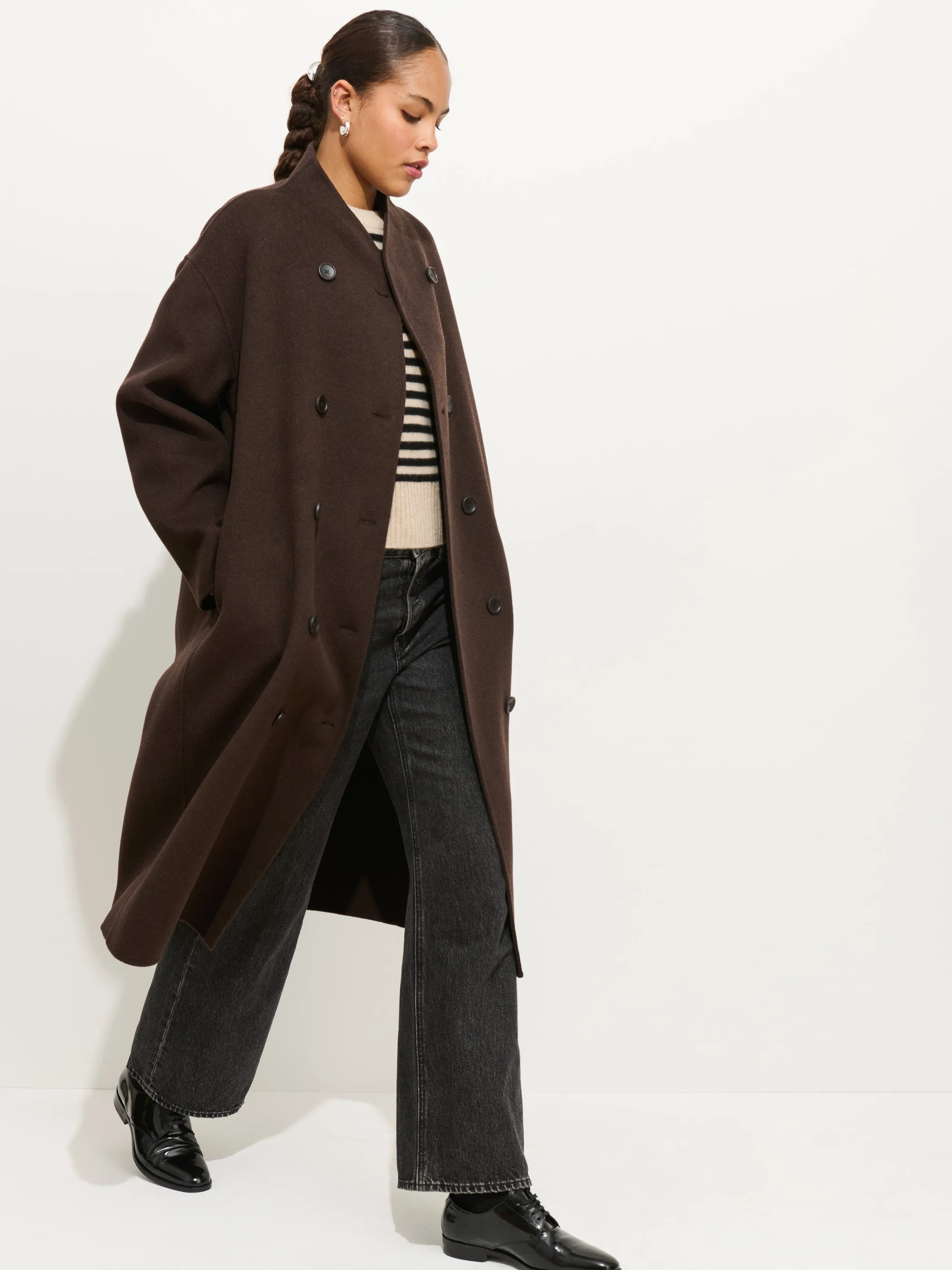 Long Sophia Coat sold by Alex Mill product image thumbnail 4