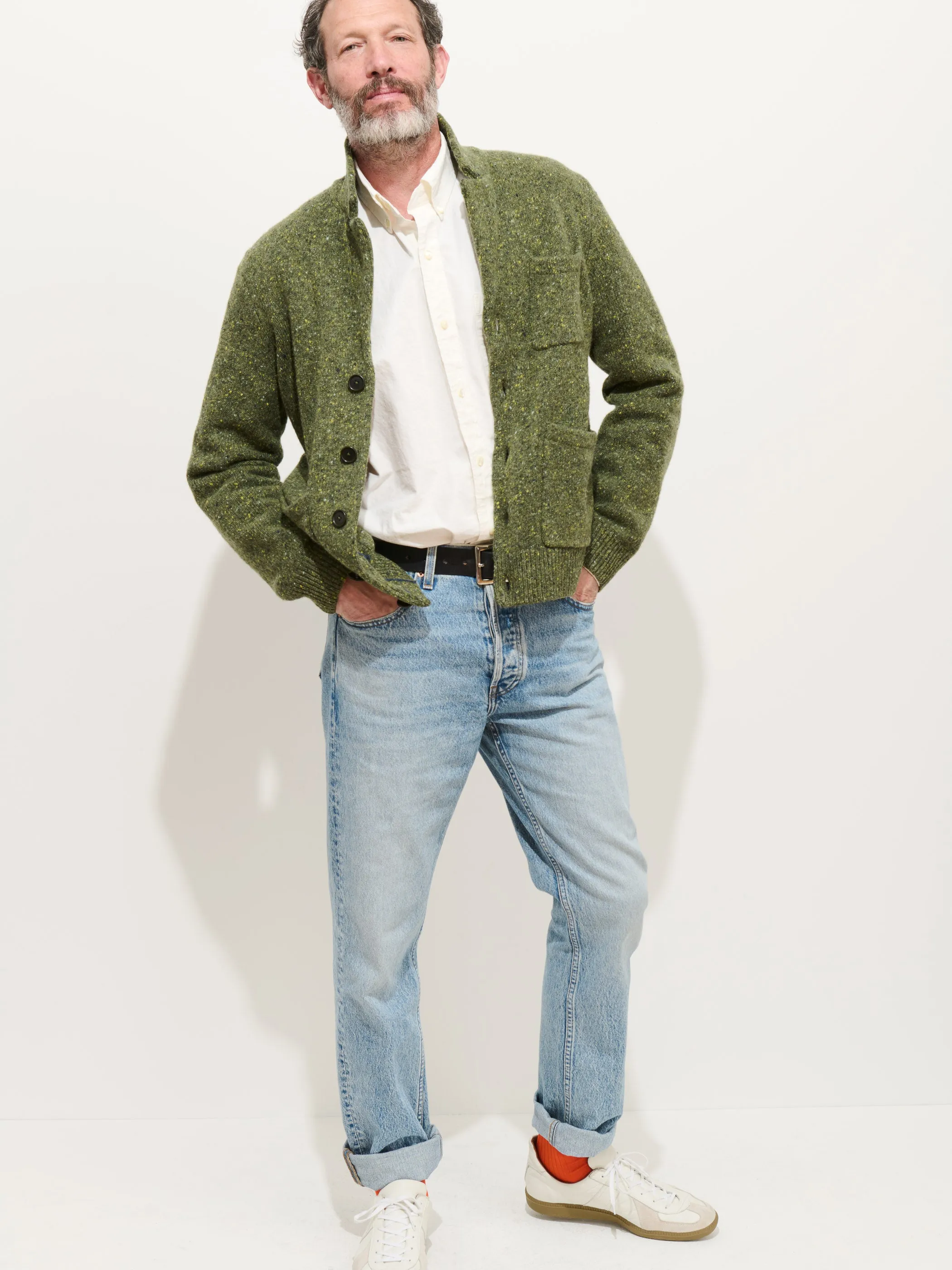 Donegal Mitchell Cardigan sold by Alex Mill product image thumbnail 3