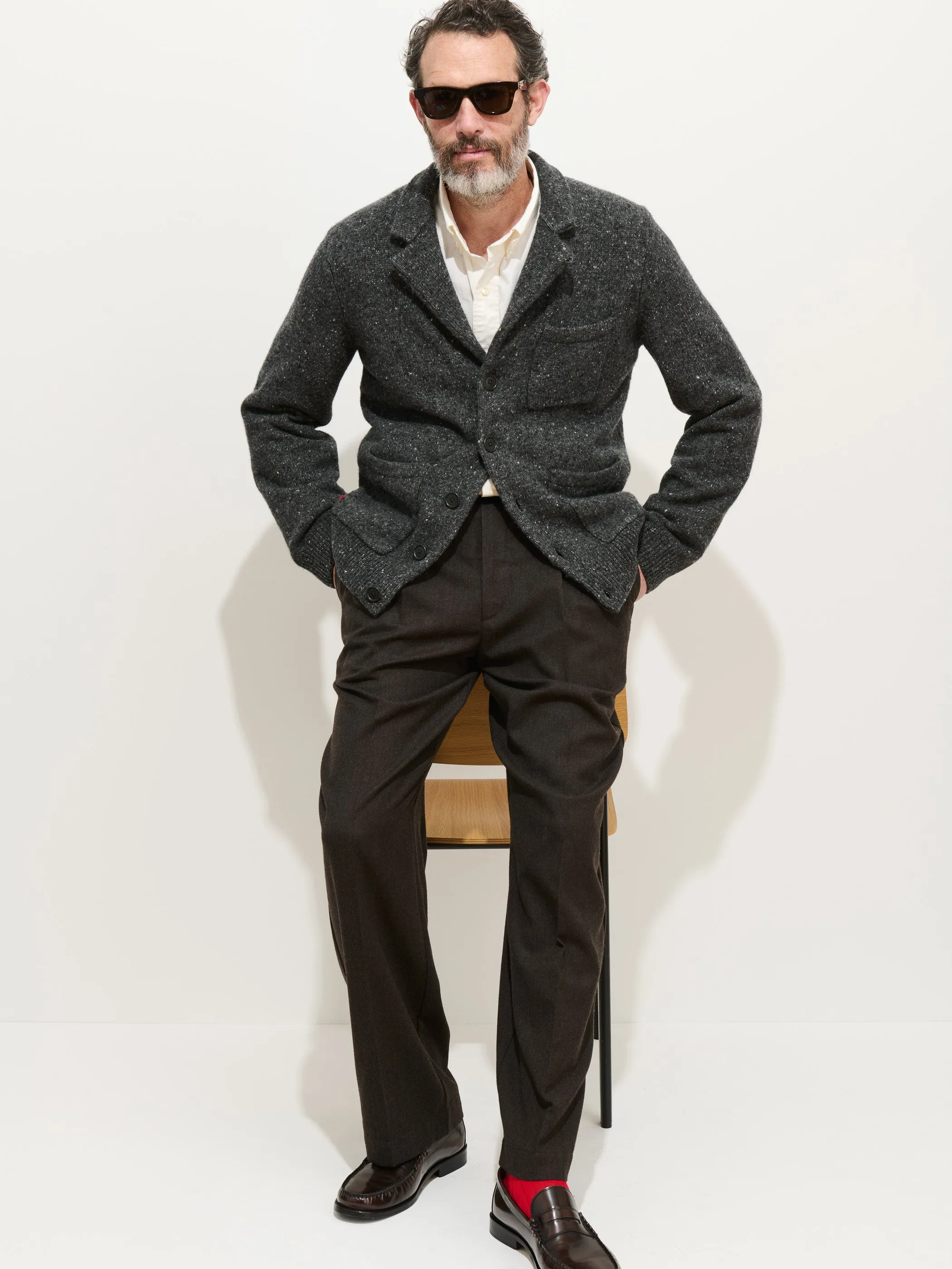 Donegal Mitchell Cardigan sold by Alex Mill product image thumbnail 3