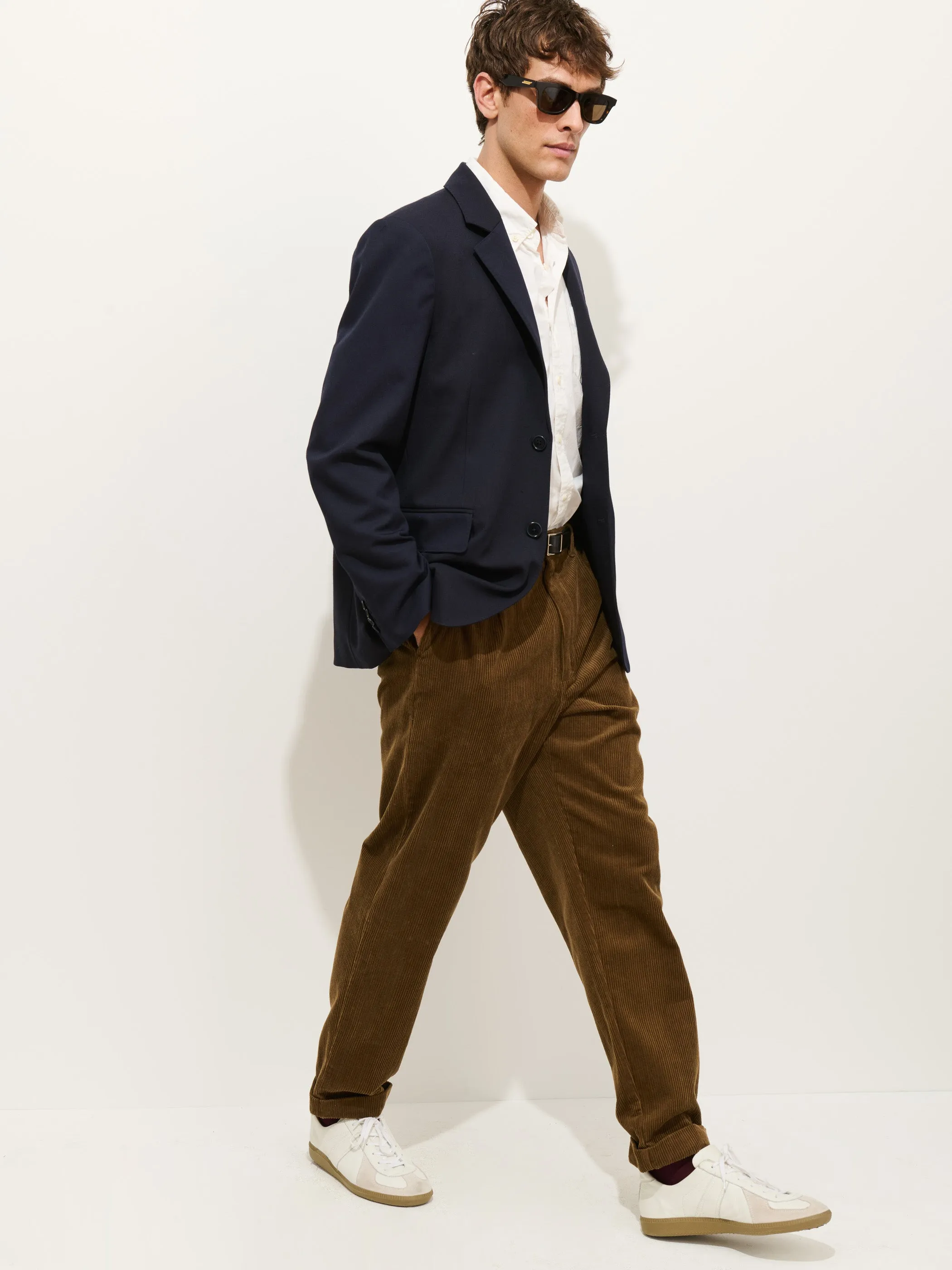 Standard Pleated Pant In Cord sold by Alex Mill product image thumbnail 3