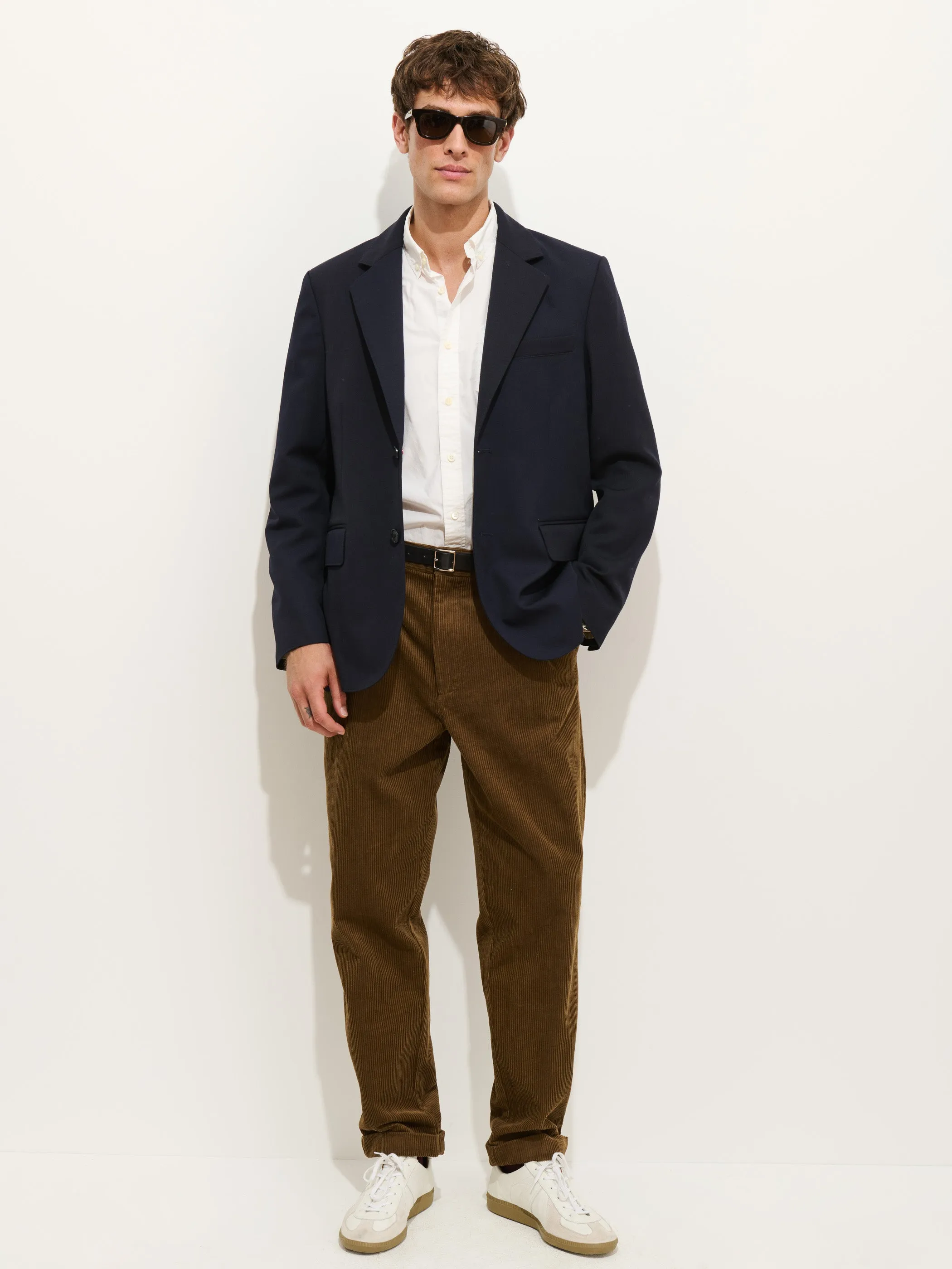 Standard Pleated Pant In Cord sold by Alex Mill product image thumbnail 2