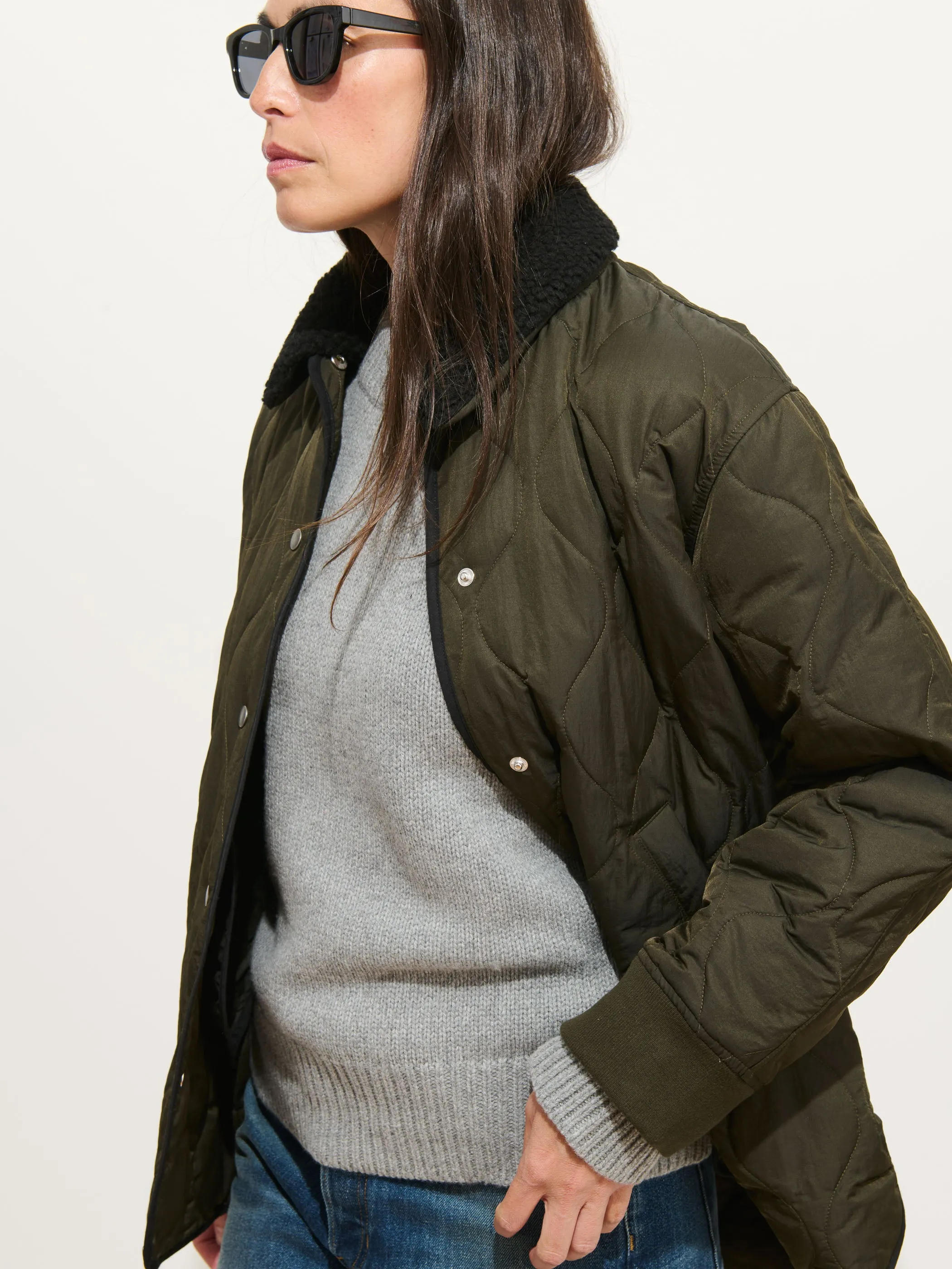 Wembley Quilted Jacket sold by Alex Mill product image thumbnail 4