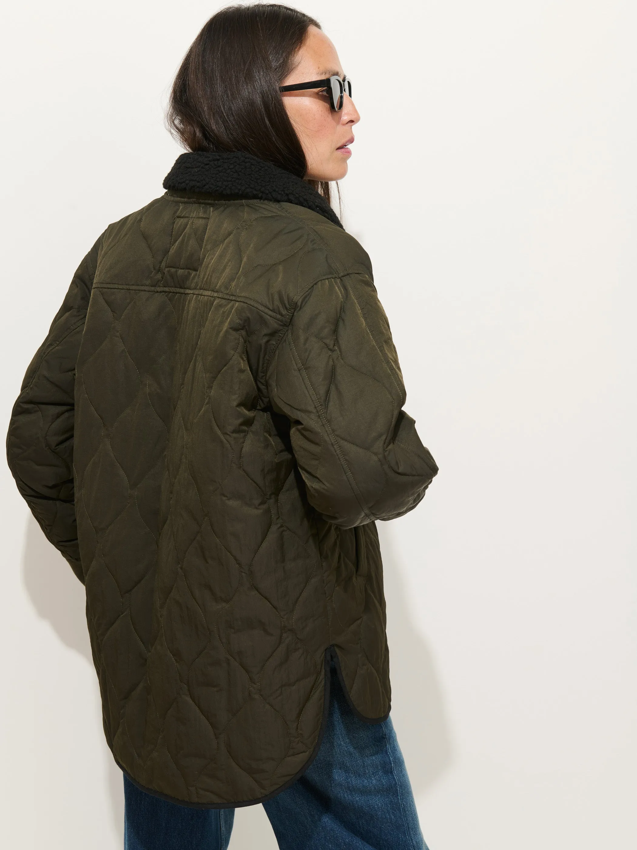 Wembley Quilted Jacket sold by Alex Mill product image thumbnail 5