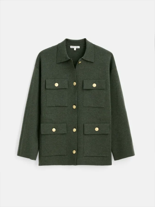 Virginia Sweater Jacket sold by Alex Mill