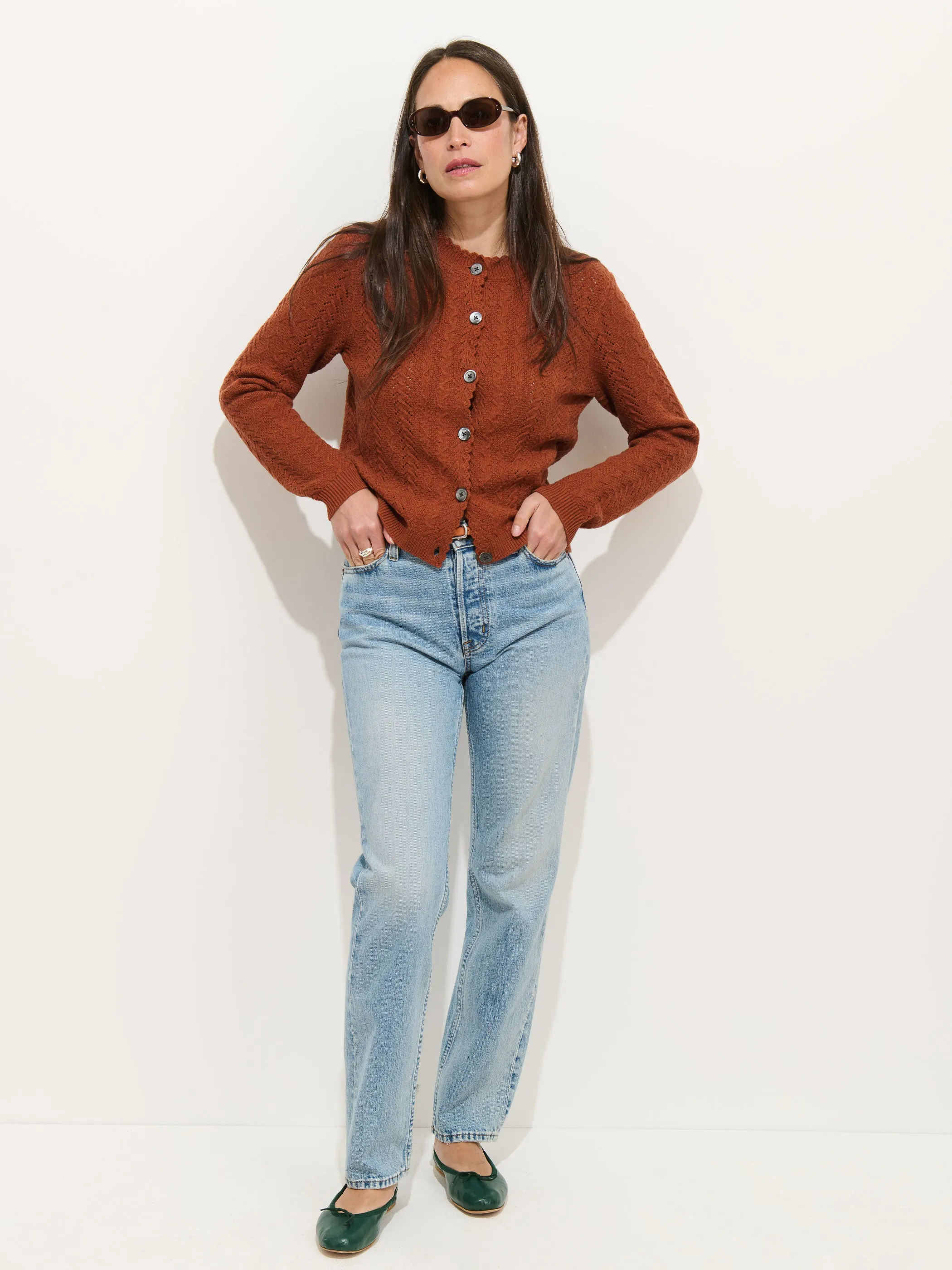 Annalise Sweater In Wool sold by Alex Mill product image thumbnail 3