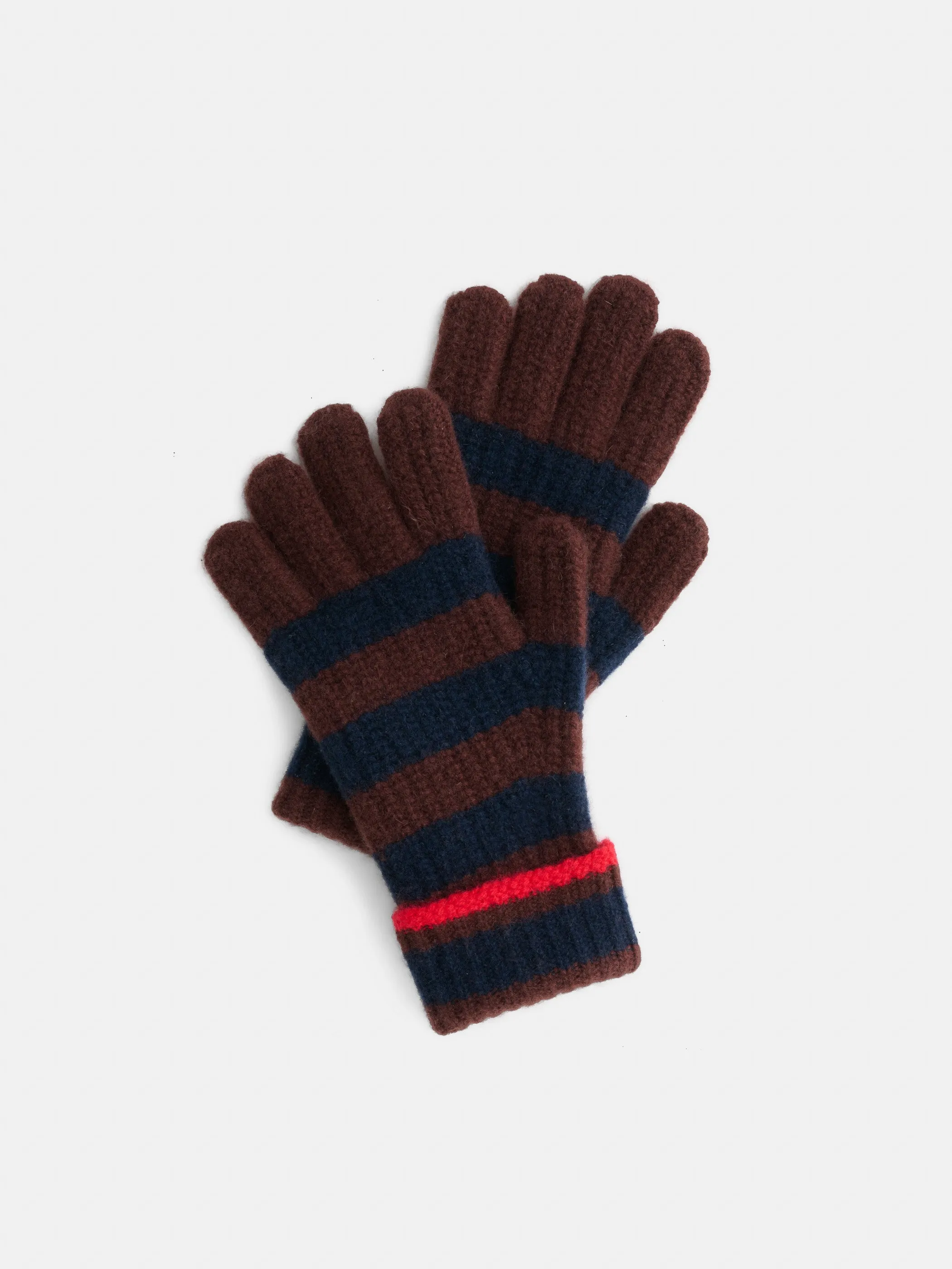 Cashmere Striped Knit Gloves sold by Alex Mill