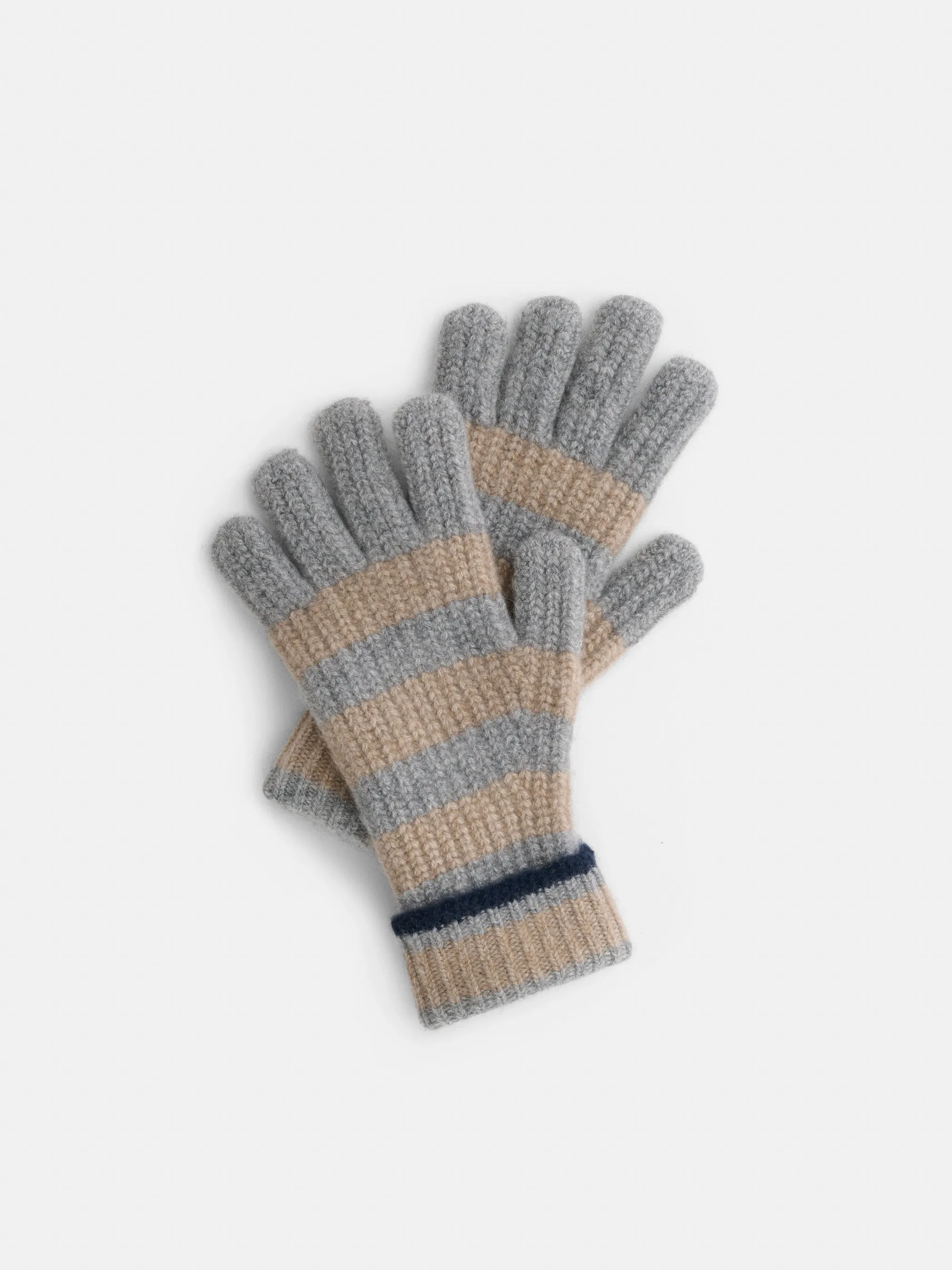 Cashmere Striped Knit Gloves sold by Alex Mill