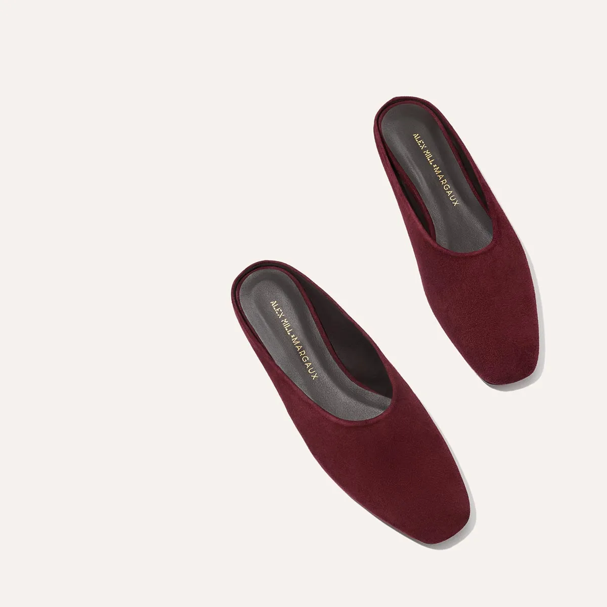 Alex Mill x Margaux: The Clara - Burgundy Suede sold by Alex Mill product image thumbnail 3